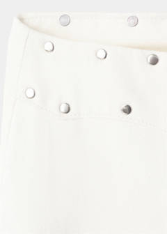Straight-leg jeans with permanent studs — Off White 8