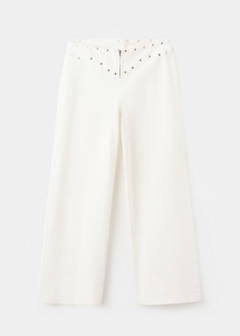 Straight-leg jeans with permanent studs — Off White 6