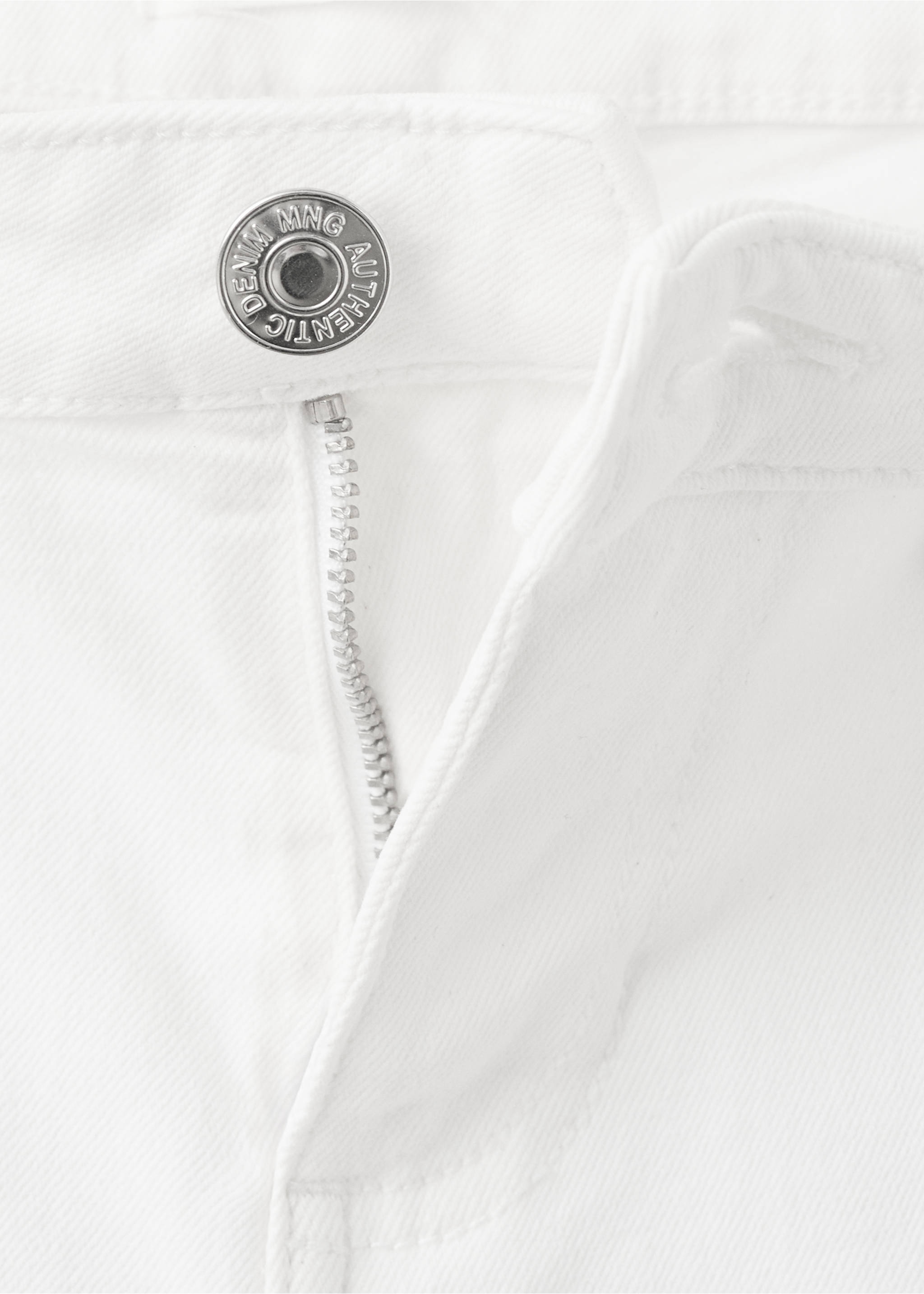 Jean low waist wide leg - Détail de l'article 0, Blanc. Ref: 37021444-00.