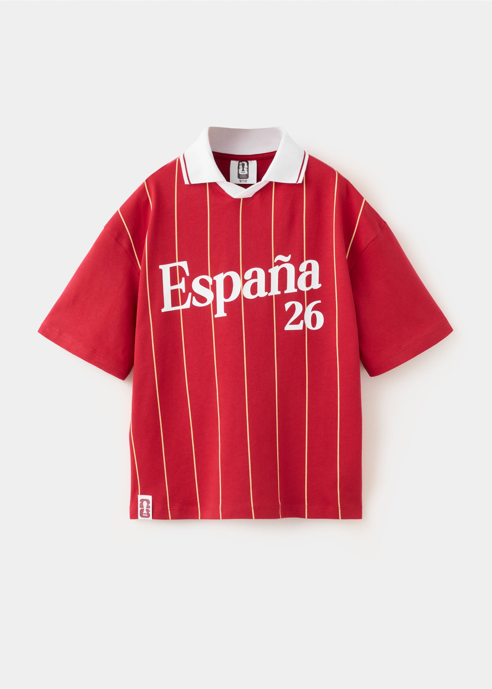 T-shirt Espagne Football - Article sans modèle, Rouge. Ref: 37021457-00.