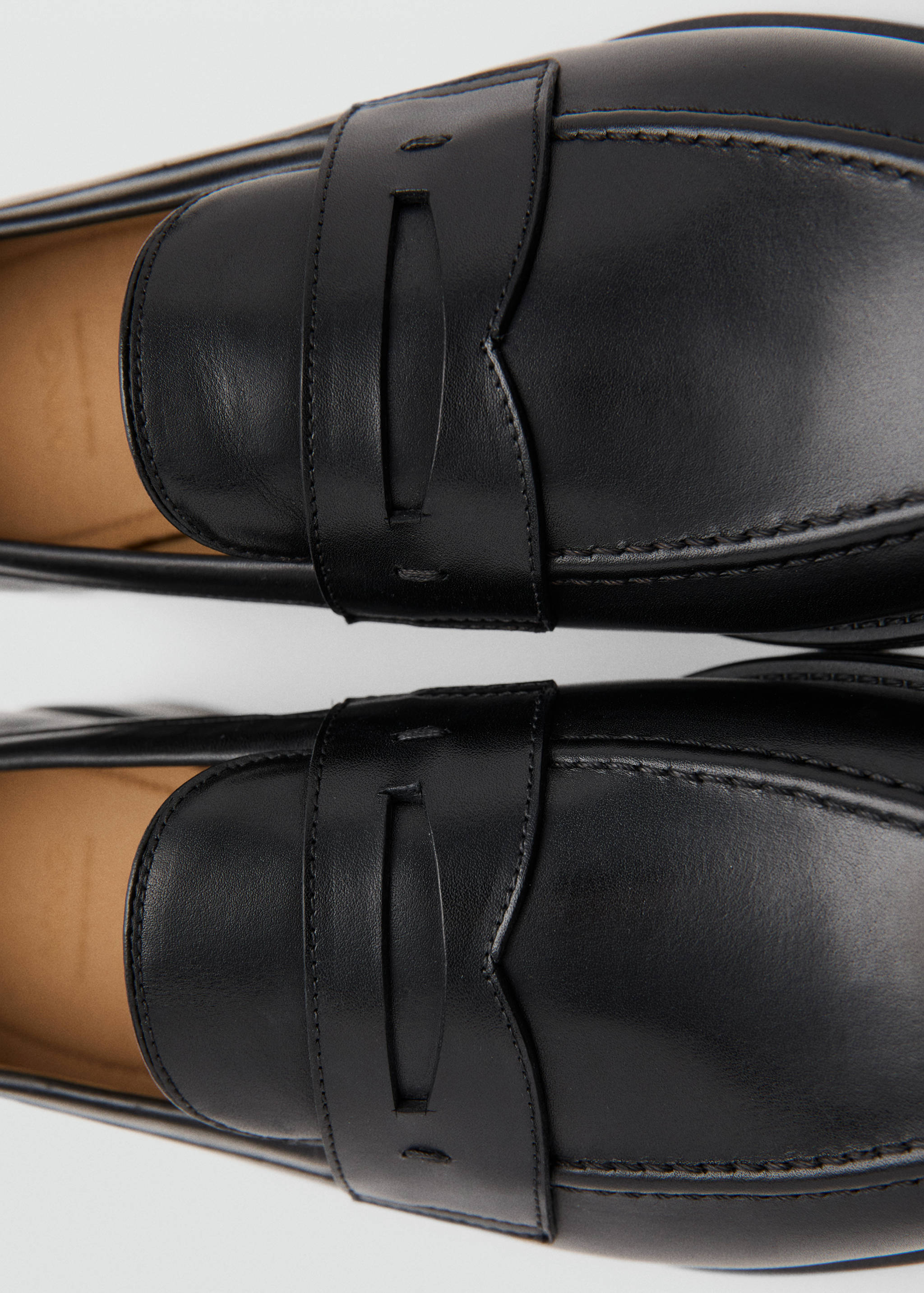 Leather penny loafers - Details of the article 2