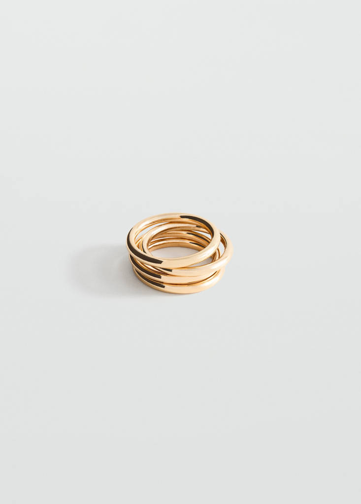 Mixed bracelet set — Gold