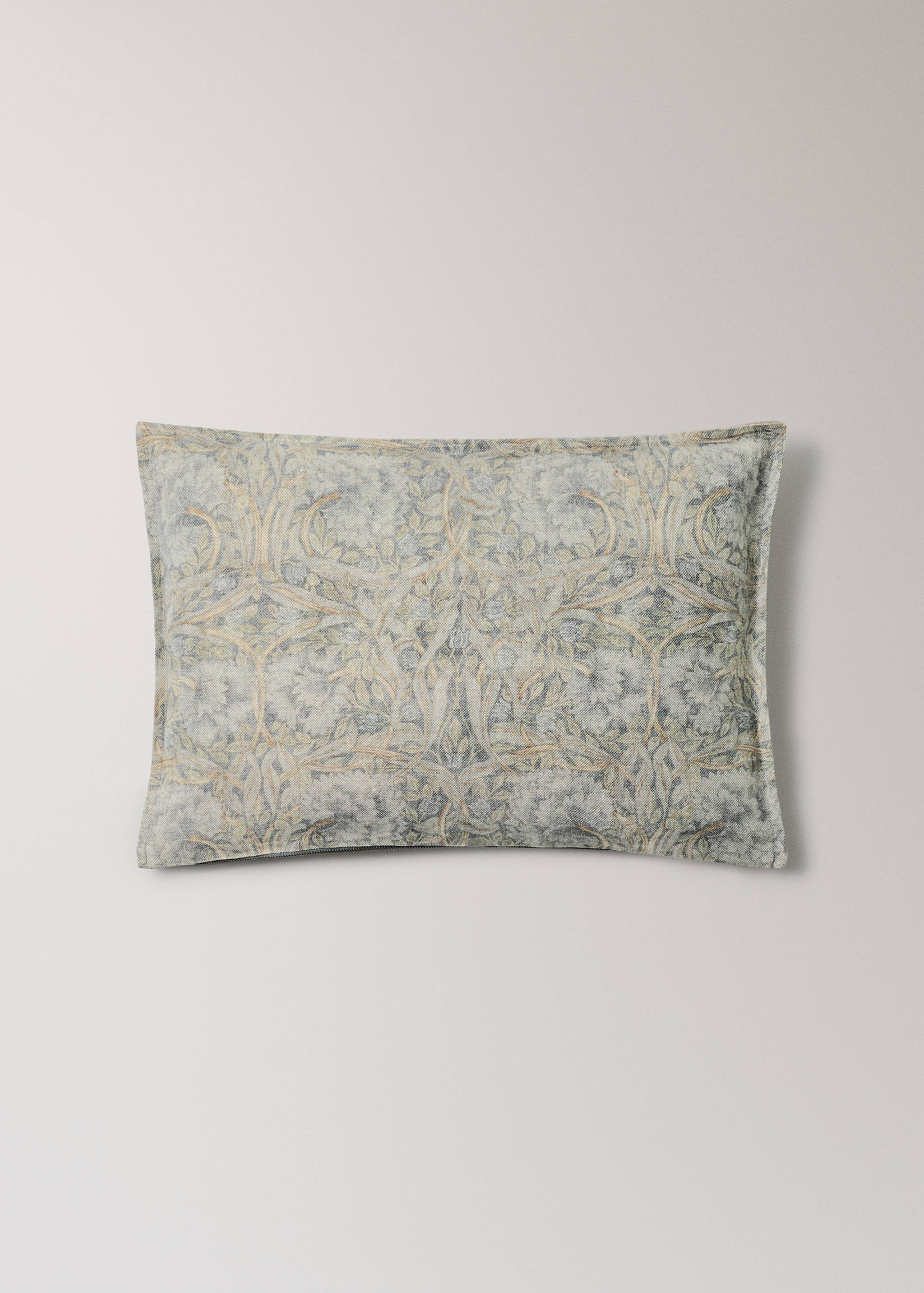 Funda cojín algodón lino estampado floral 40x60 cm - Artículo sin modelo
