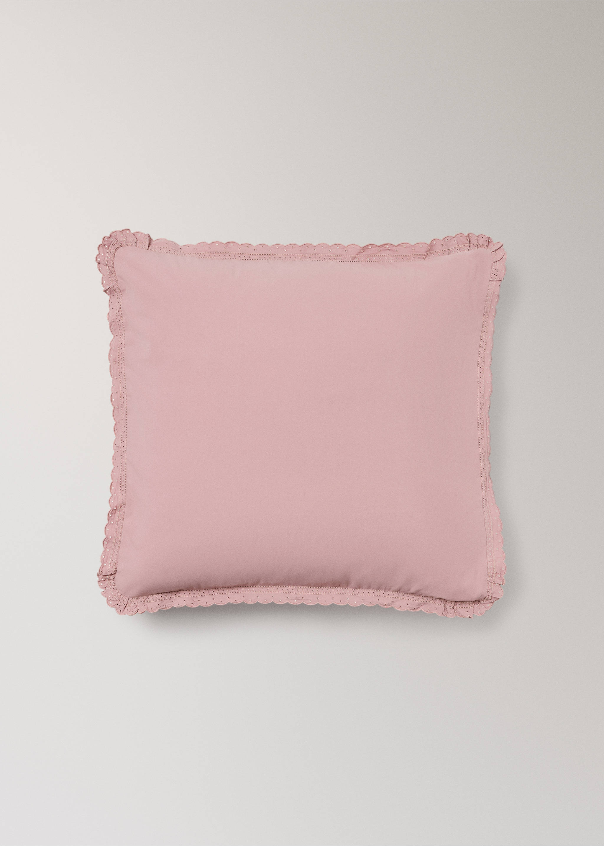 Dues fundes coixinera detall punta 60x60 cm - Article sense model, Morat clar/pastel. Ref: 37021492-00.
