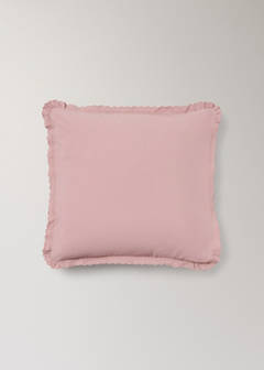 Two pillowcases with lace detail 60x60 cm — Light/Pastel Purple 5