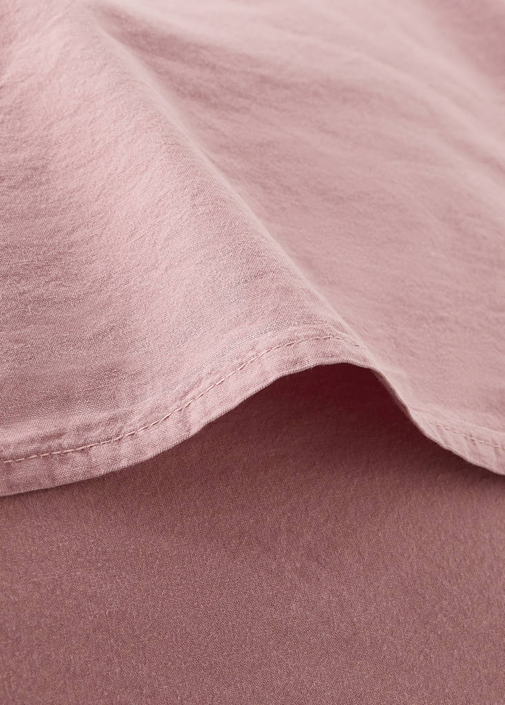 Percale cotton pillow case 50x75cm — Light/Pastel Purple