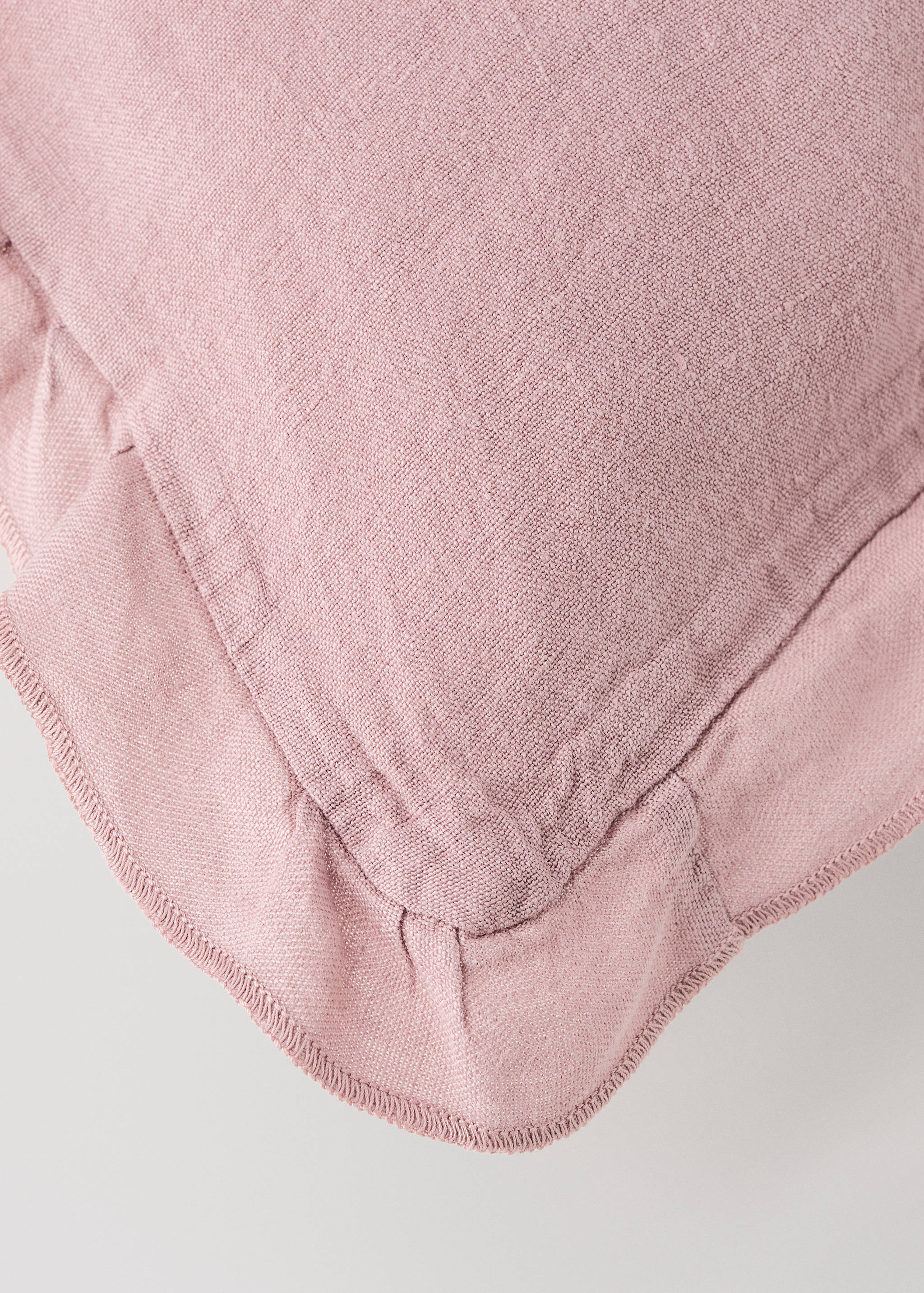 Housse de coussin enfant 100 % lin garment-dyed 30x40 cm - Détail de l'article 1