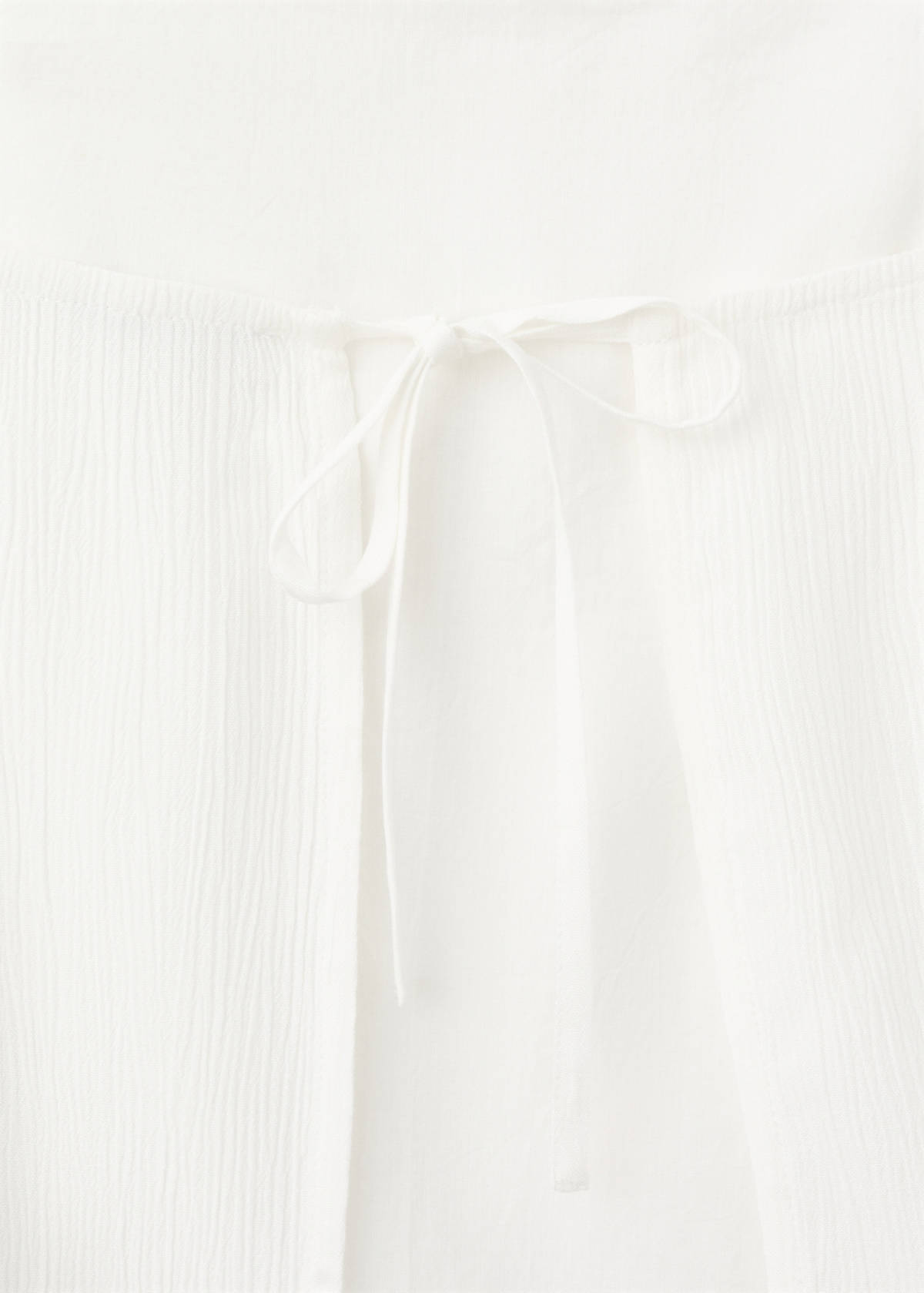Sequin top with spaghetti strap — Off White