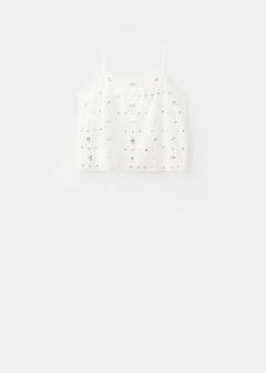 Sequin top with spaghetti strap — Off White 3