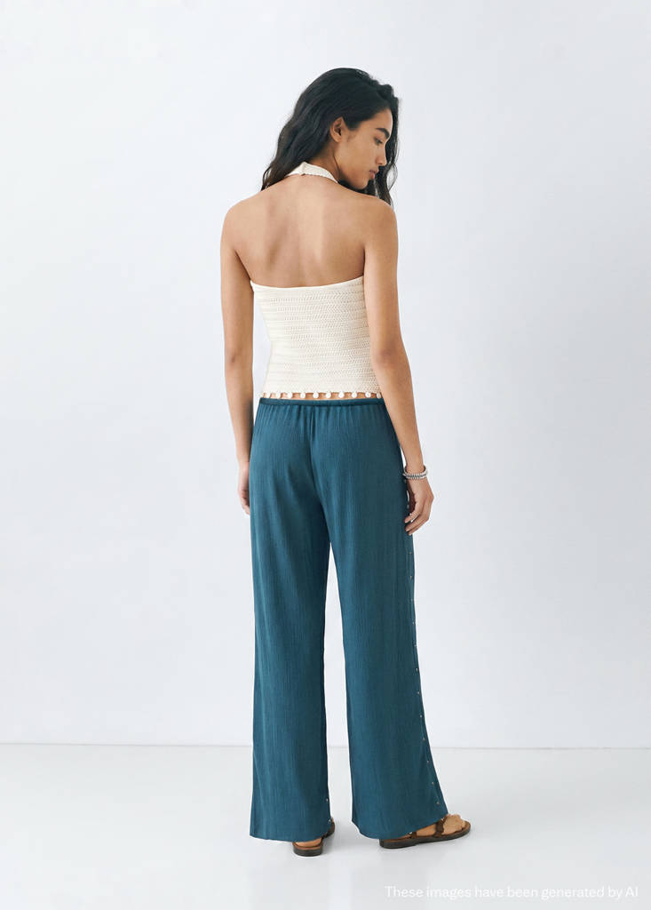 Beaded detail halter top - thumbnail 3