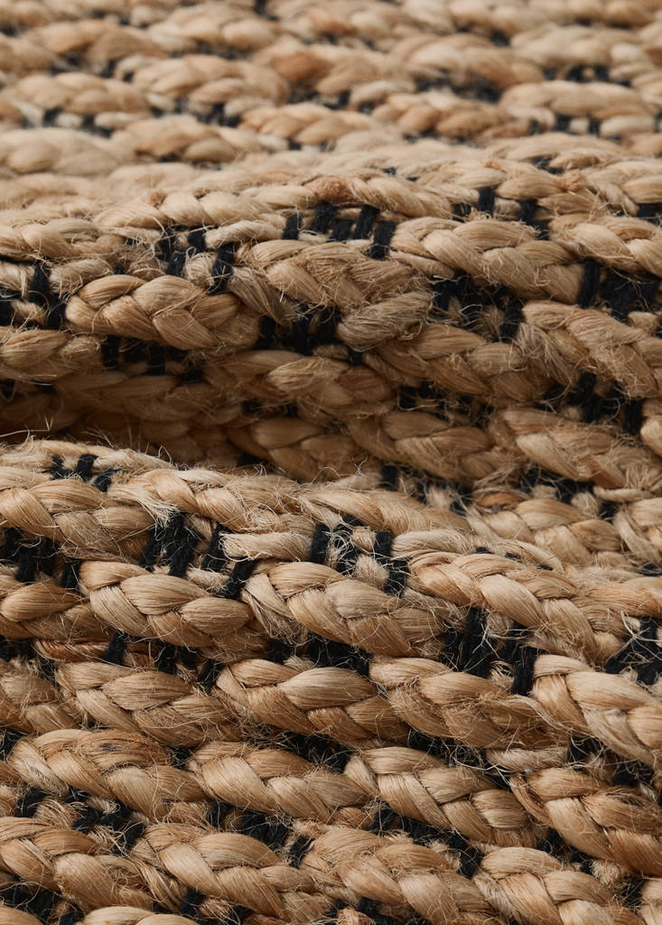 Small jute rug — Beige