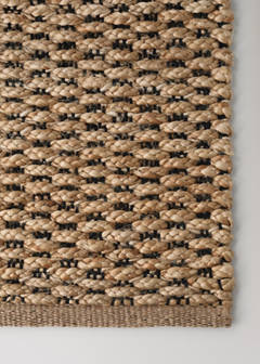 Small jute rug — Beige 3
