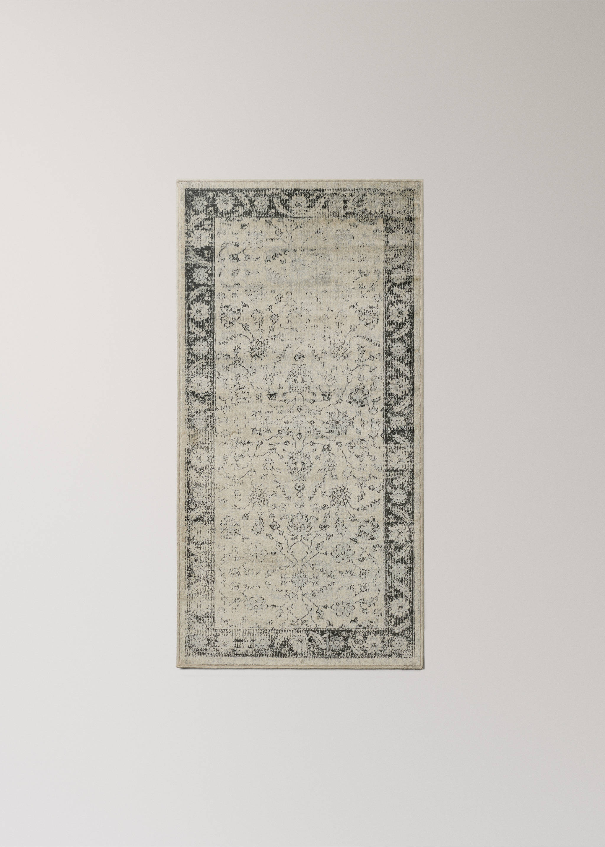 Vintage-look rug - Article without model, Grey. Ref: 37021519-00.
