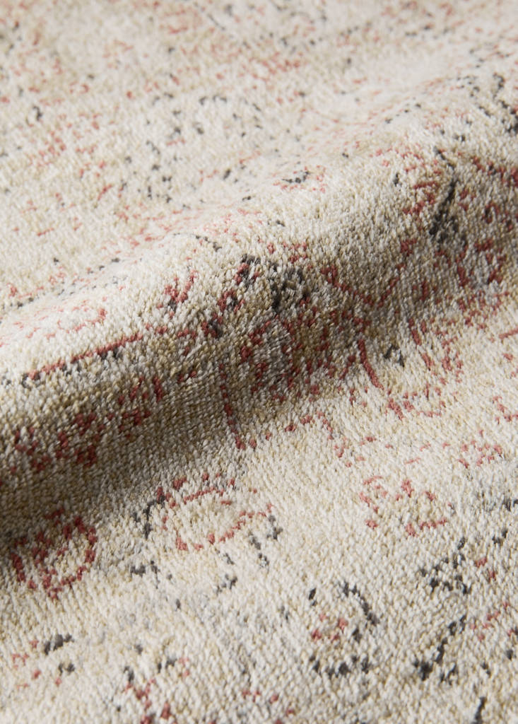 Small aged-effect rug — Beige