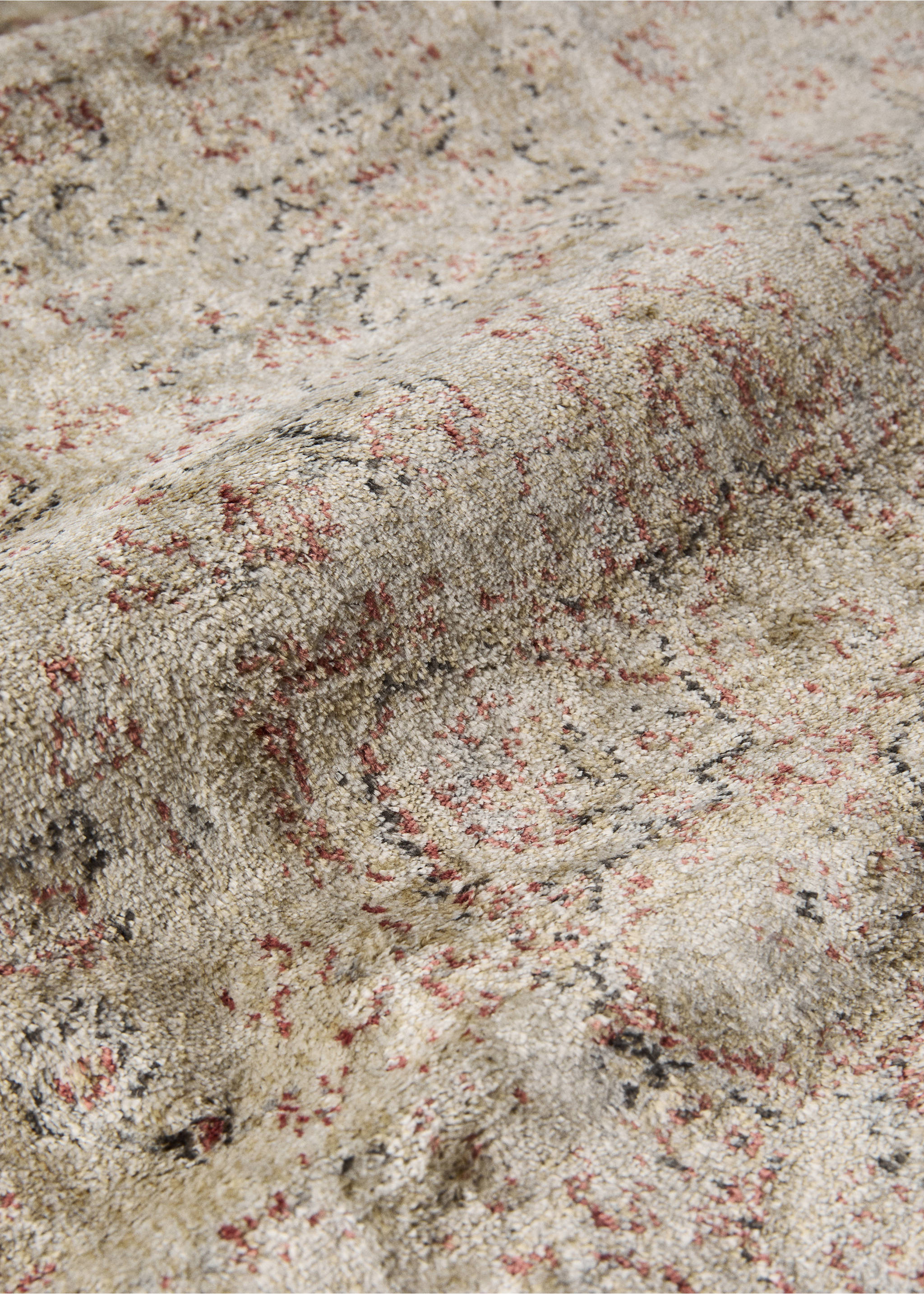 Kleiner Teppich im Vintage-Look - Detail des Artikels 1, Beige. Ref: 37021524-00.