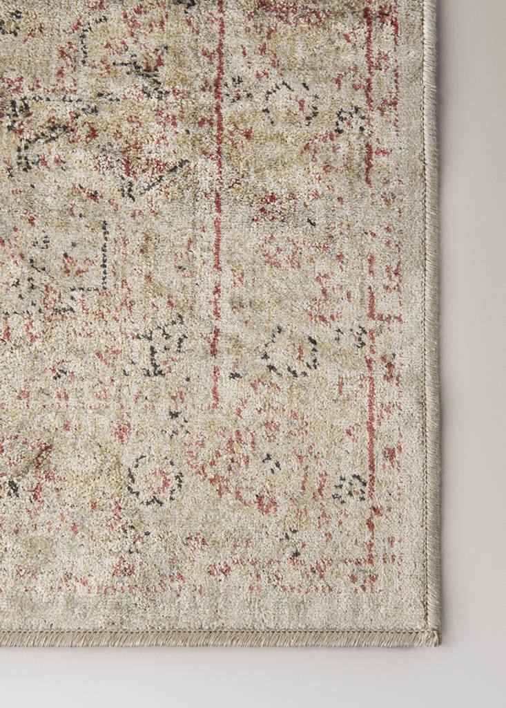 Large aged-effect rug — Beige