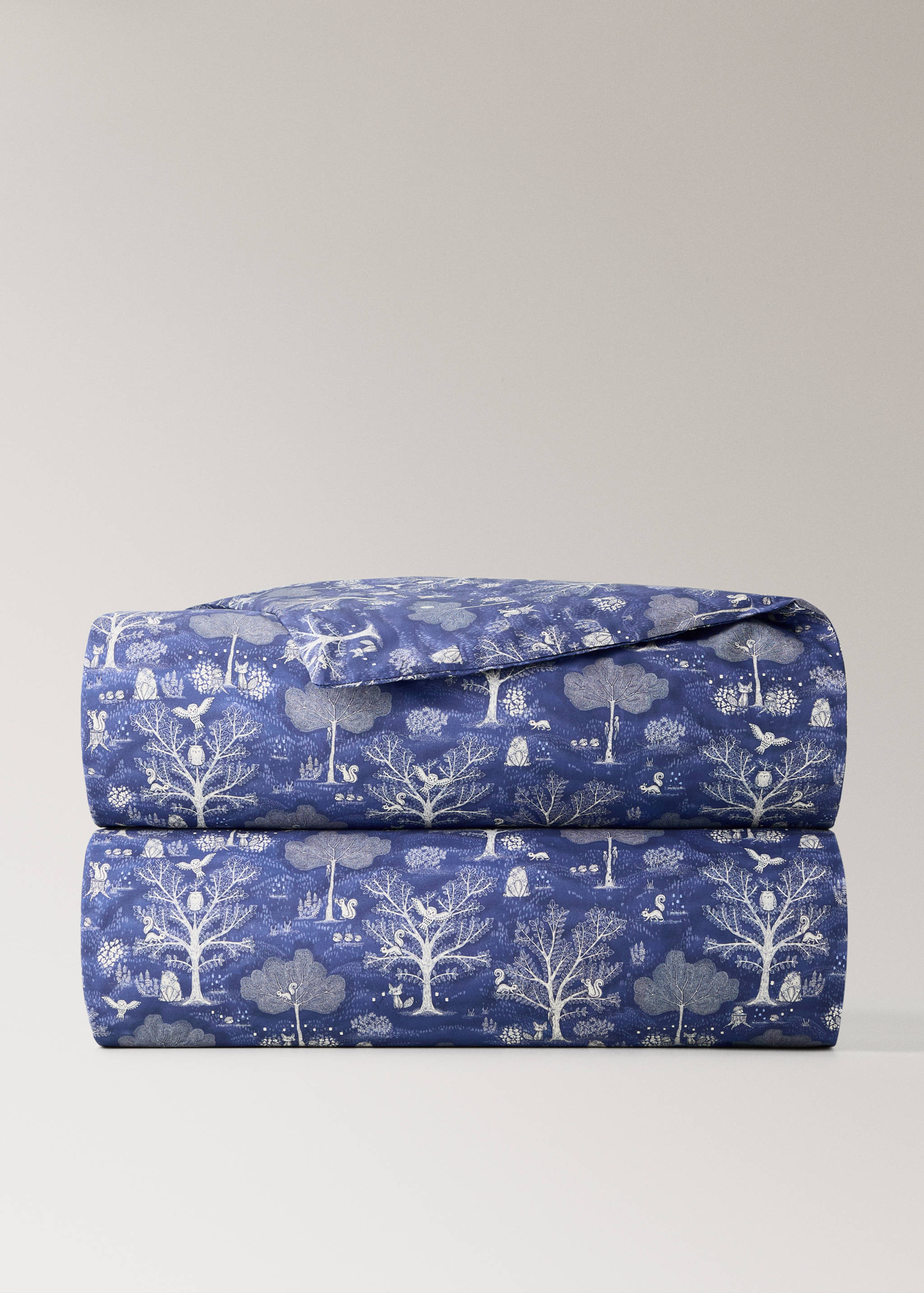 Cotton percale duvet cover for 90cm bed - Article without model
