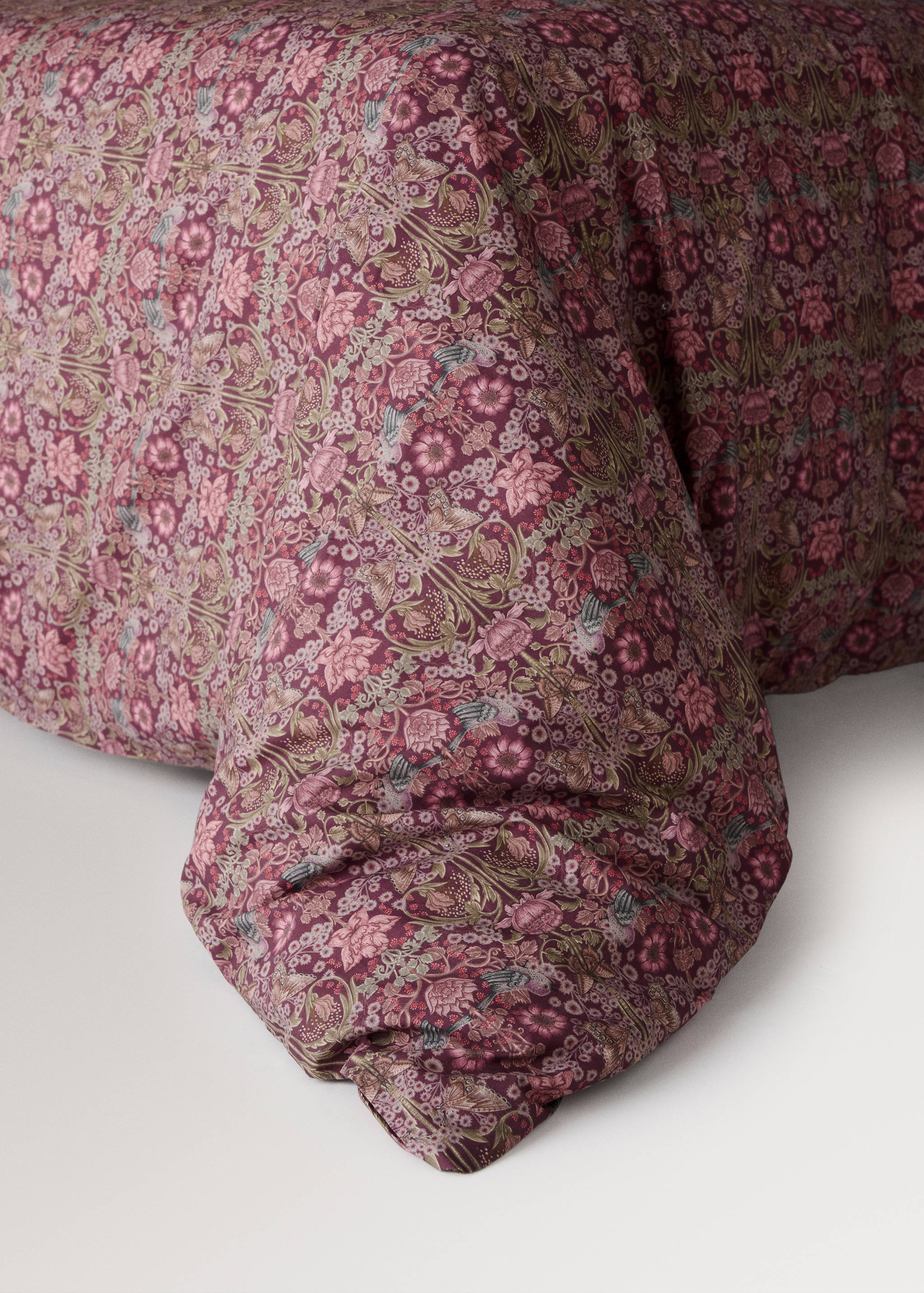 Funda nòrdica cotó percala estampat floral llit 90 cm - Detall de l'article 8