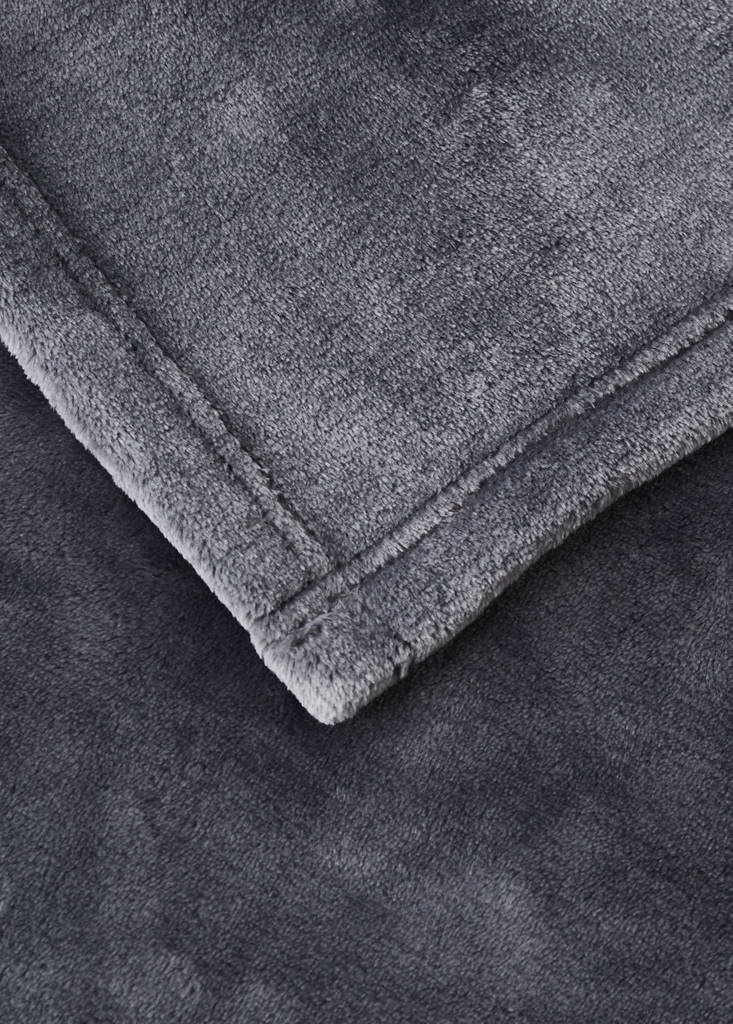 Soft children’s blanket — Charcoal