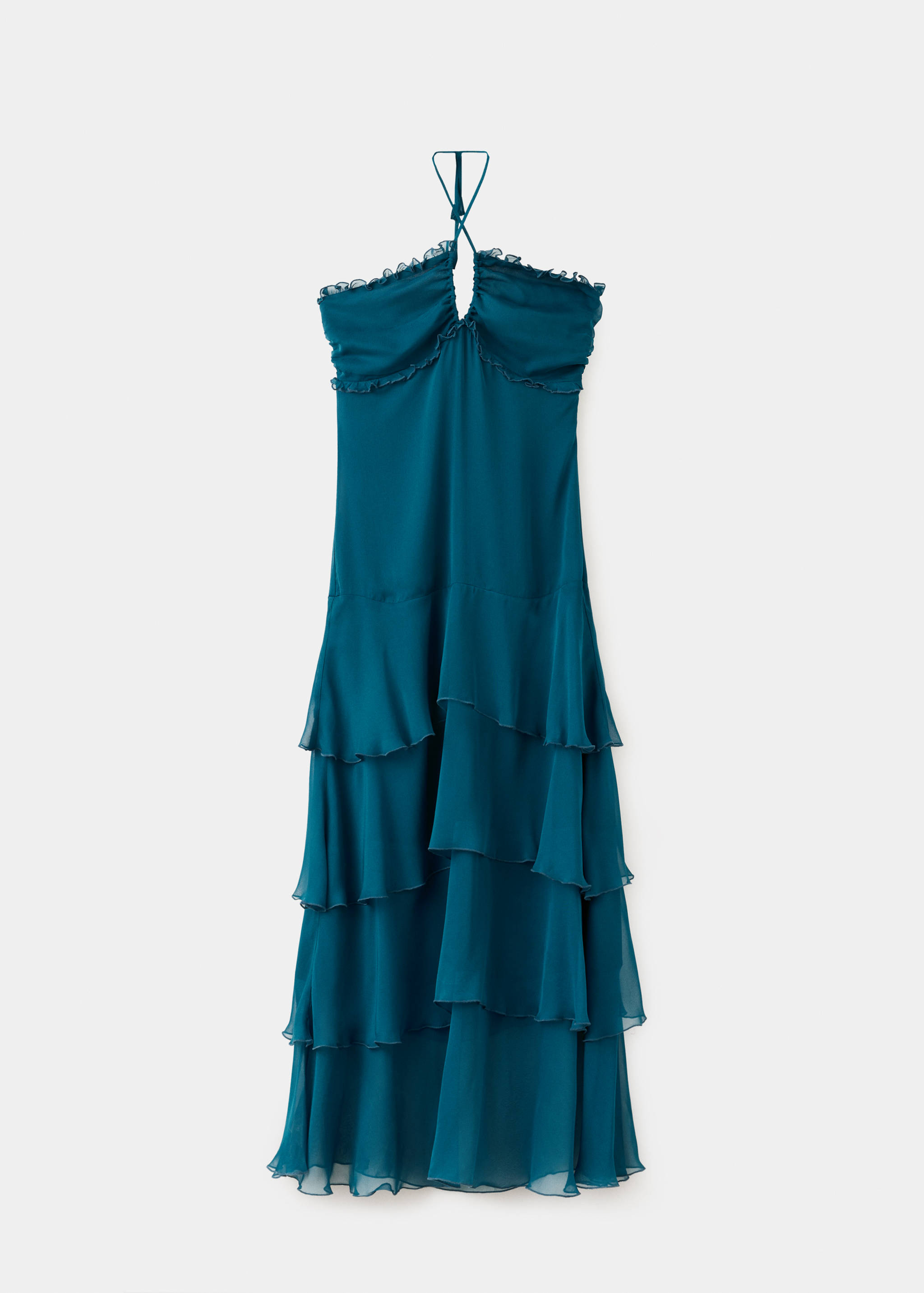 A-line dress with frills - Article without model