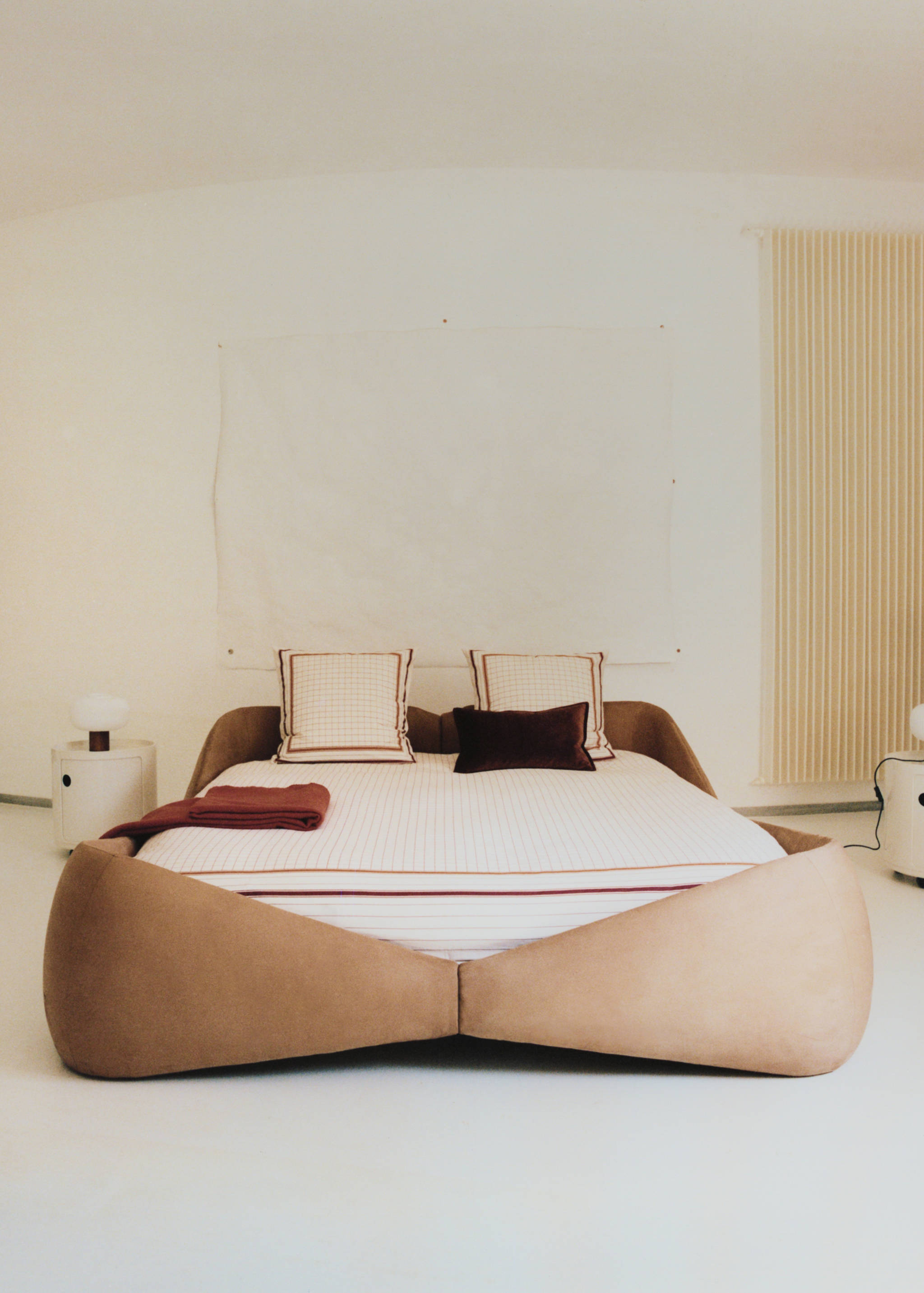 100% cotton percale check duvet cover for 180/200 cm bed - Details of the article 5