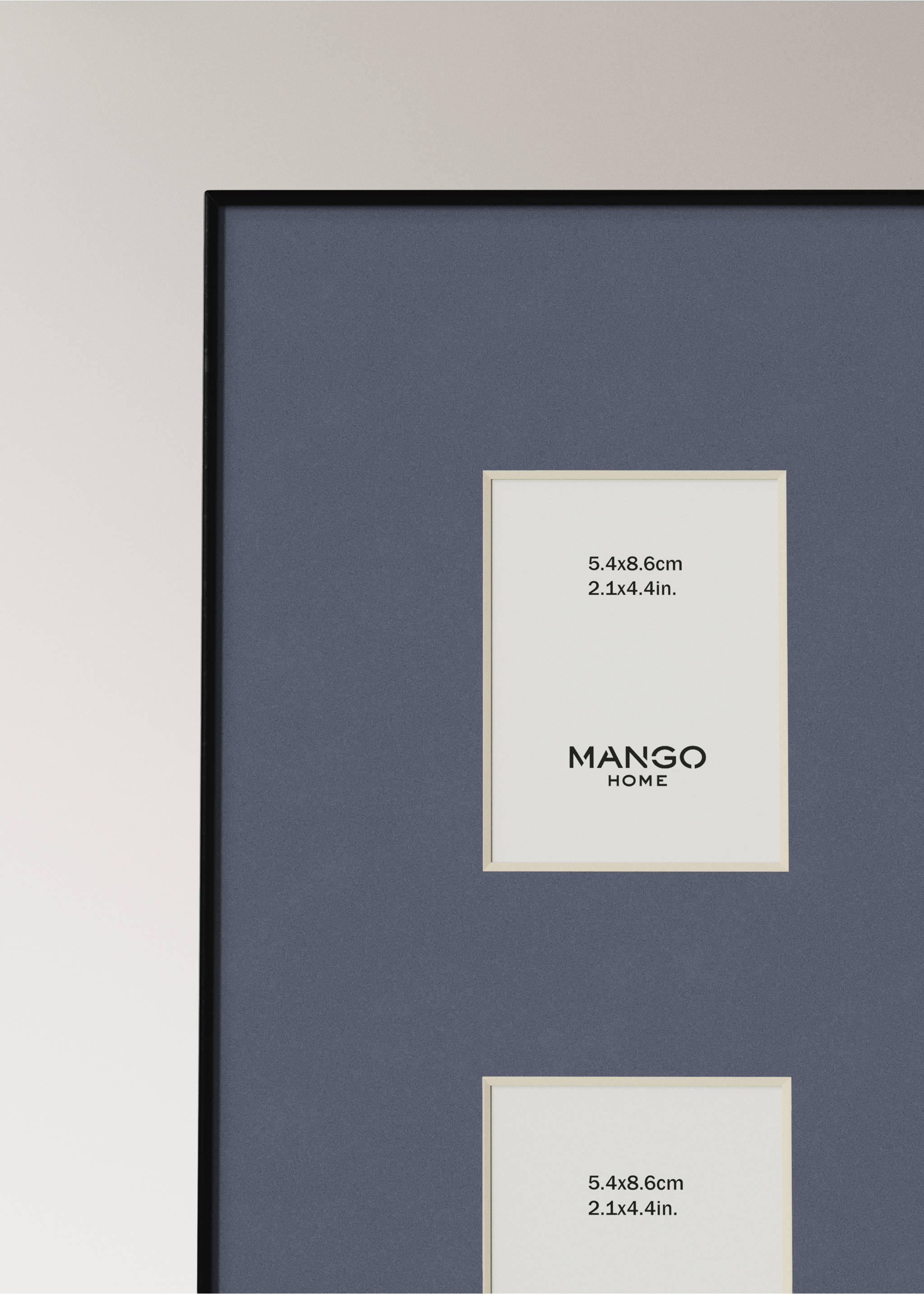 Photo frame cody - Details of the article 1, Blue. Ref: 37022536-00.