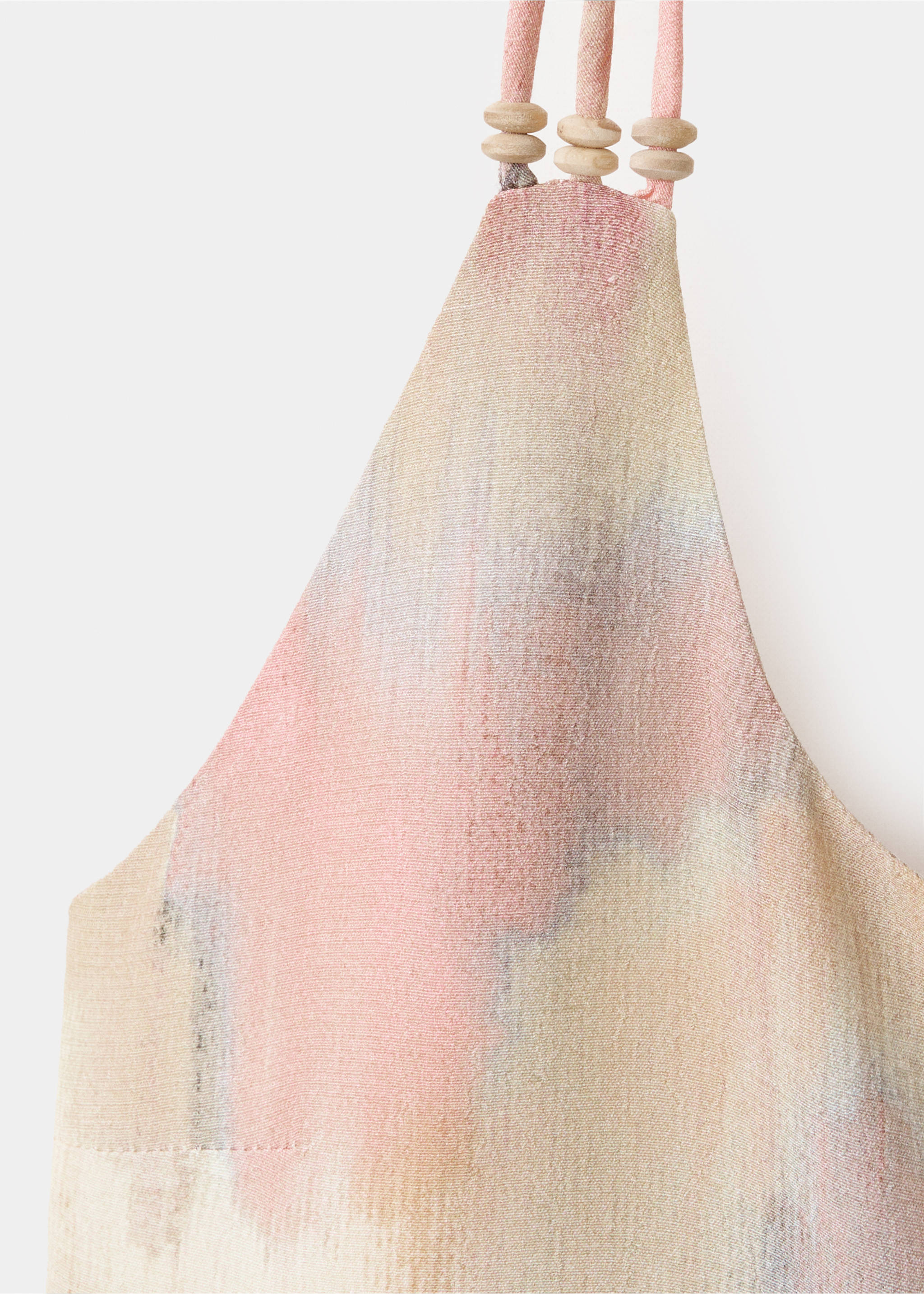 Top halter tie-dye - Détail de l'article 8, Rose pastel. Ref: 37022540-00.