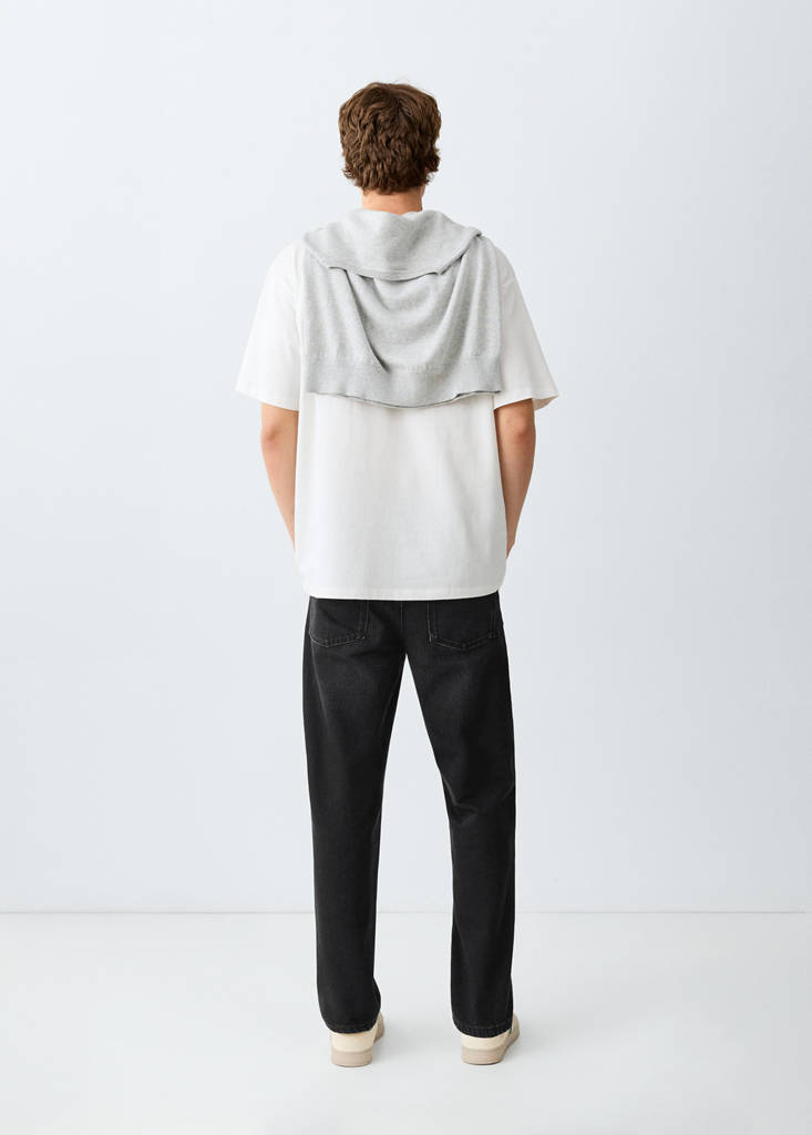 Regular-fit jeans — Black denim