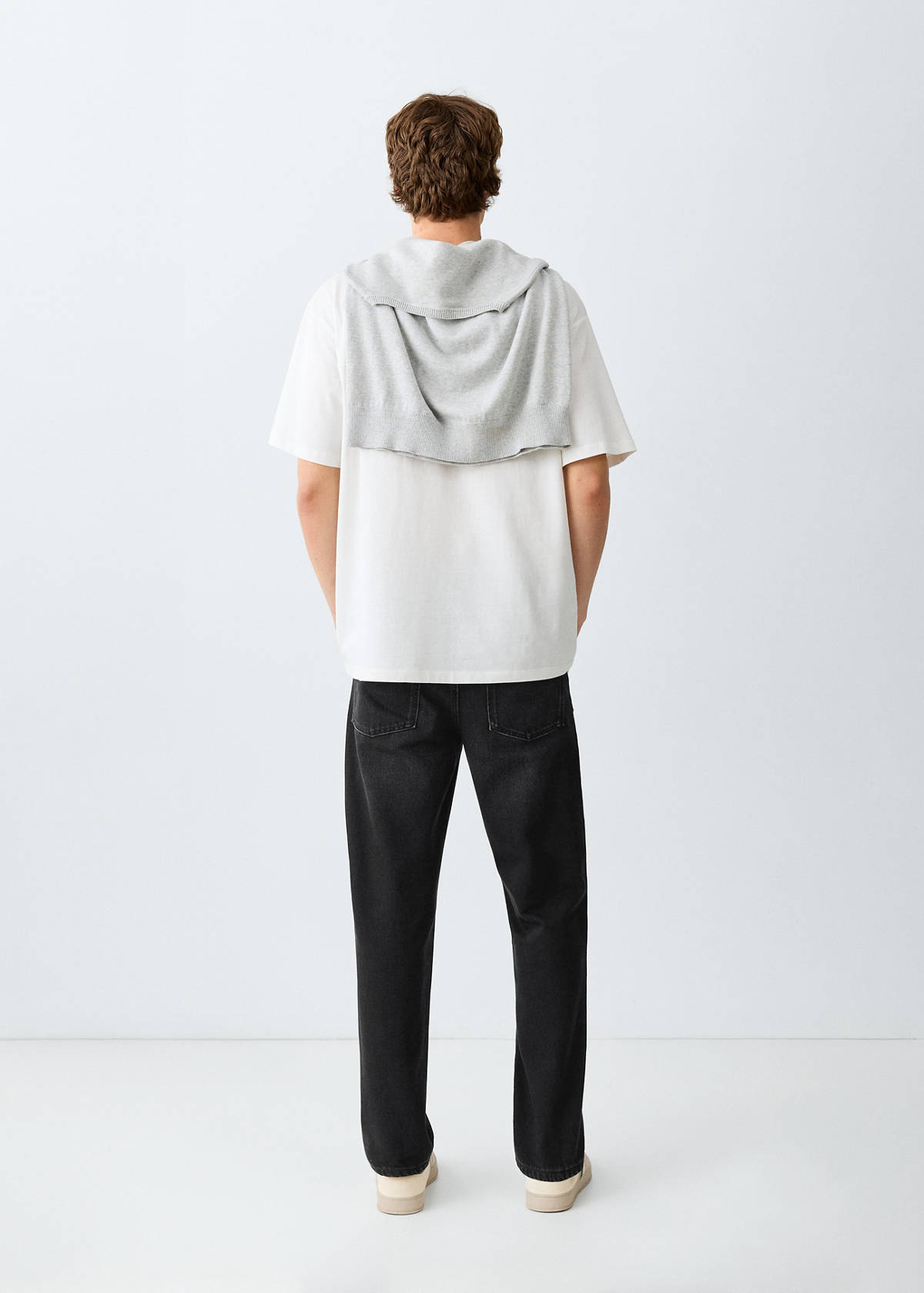Regular-fit jeans — Black denim