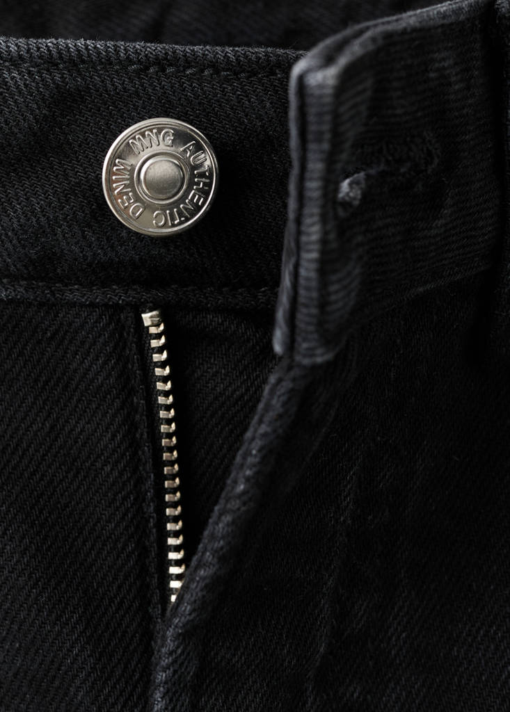 Regular-fit jeans — Black denim