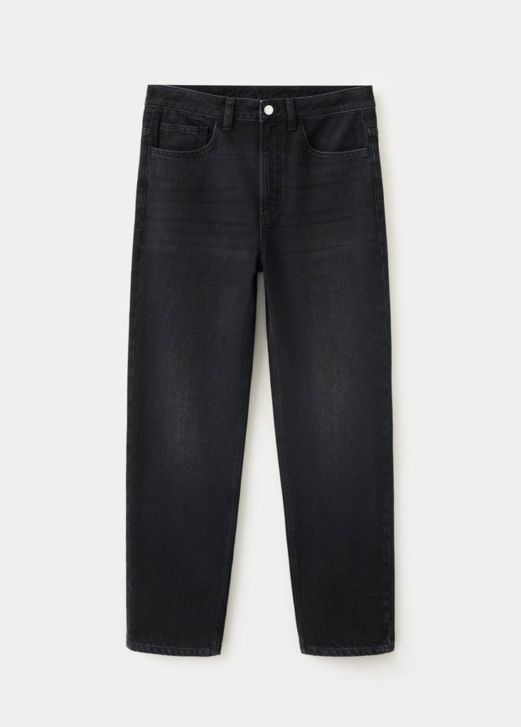 Regular-fit jeans — Black denim