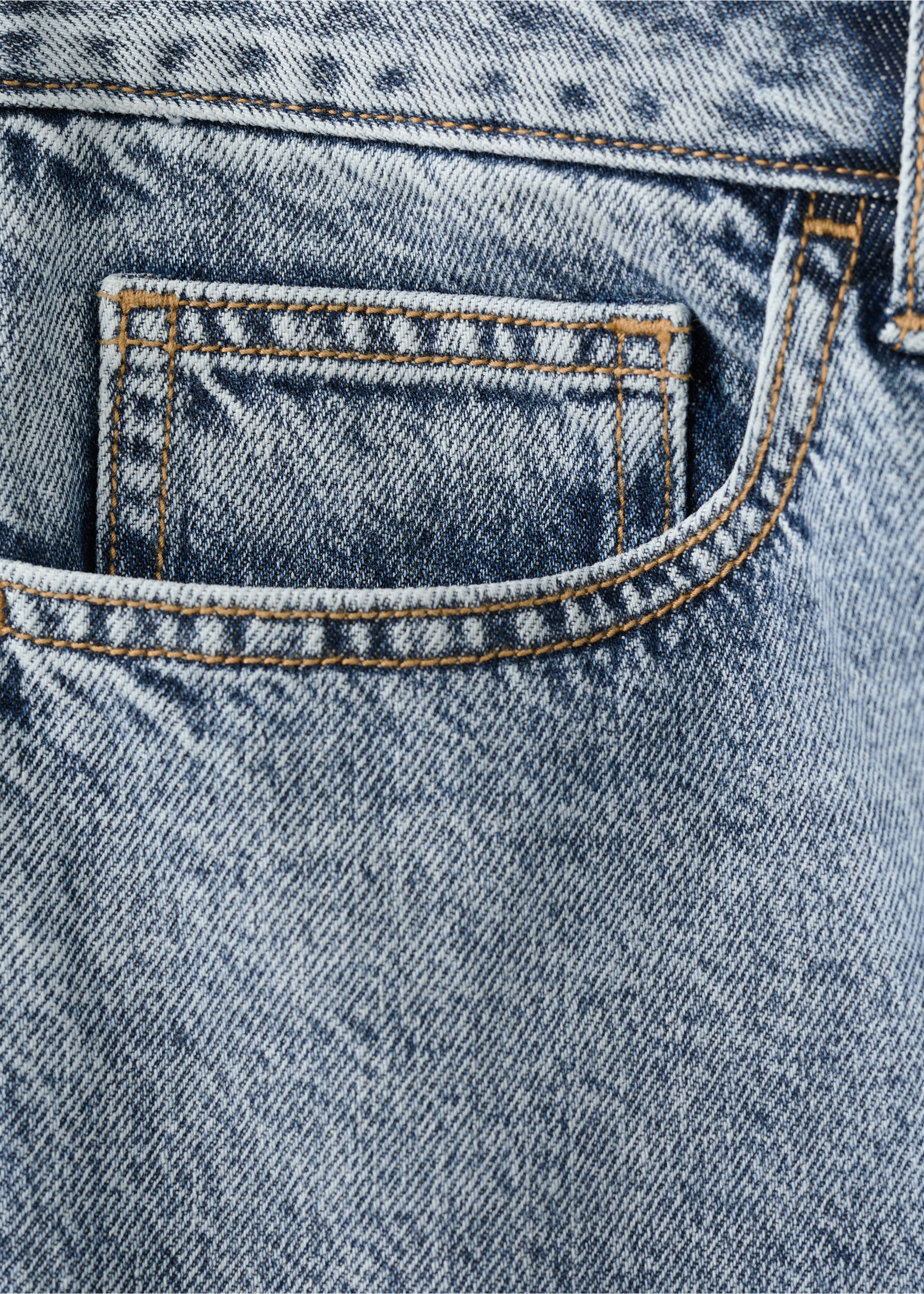 Jean regular-fit - Détail de l'article 8, Bleu moyen. Ref: 37022544-00.
