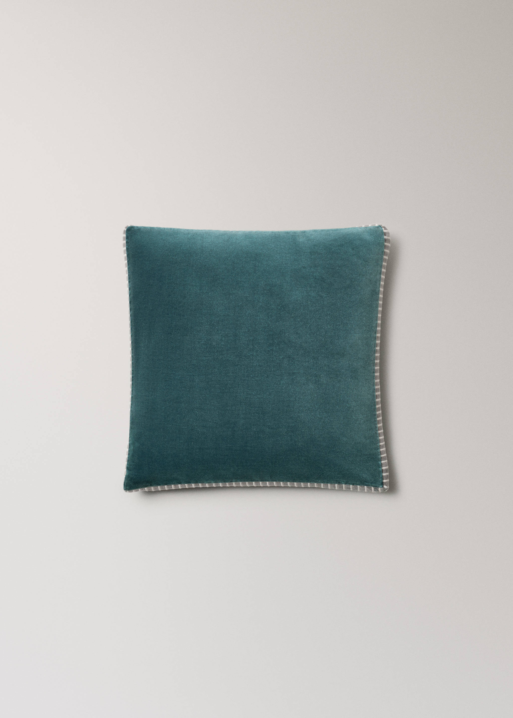 Funda cojín 100% algodón terciopelo 45x45 cm - Artículo sin modelo