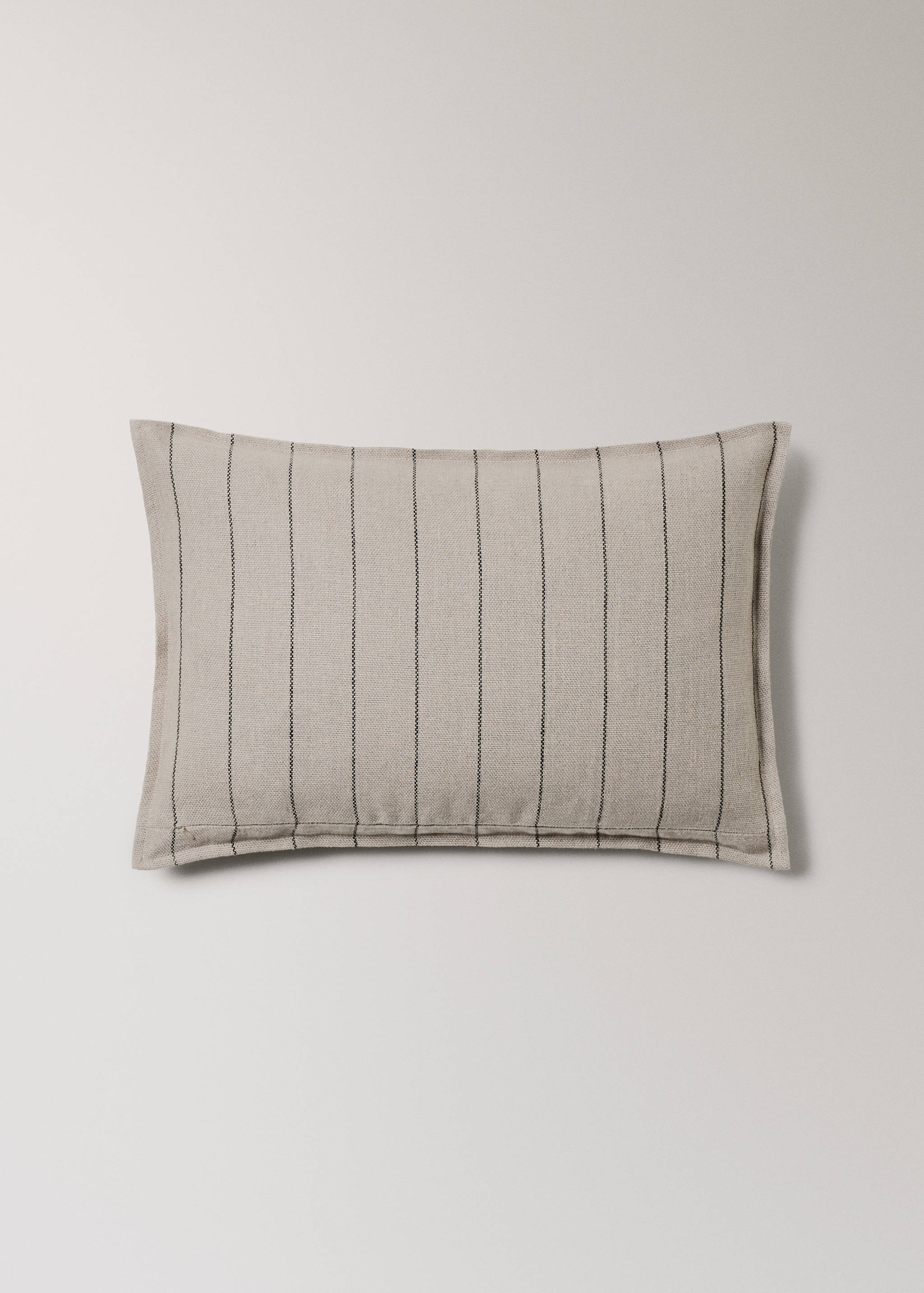 100% linen striped cushion cover, 40x60cm - Details of the article 3