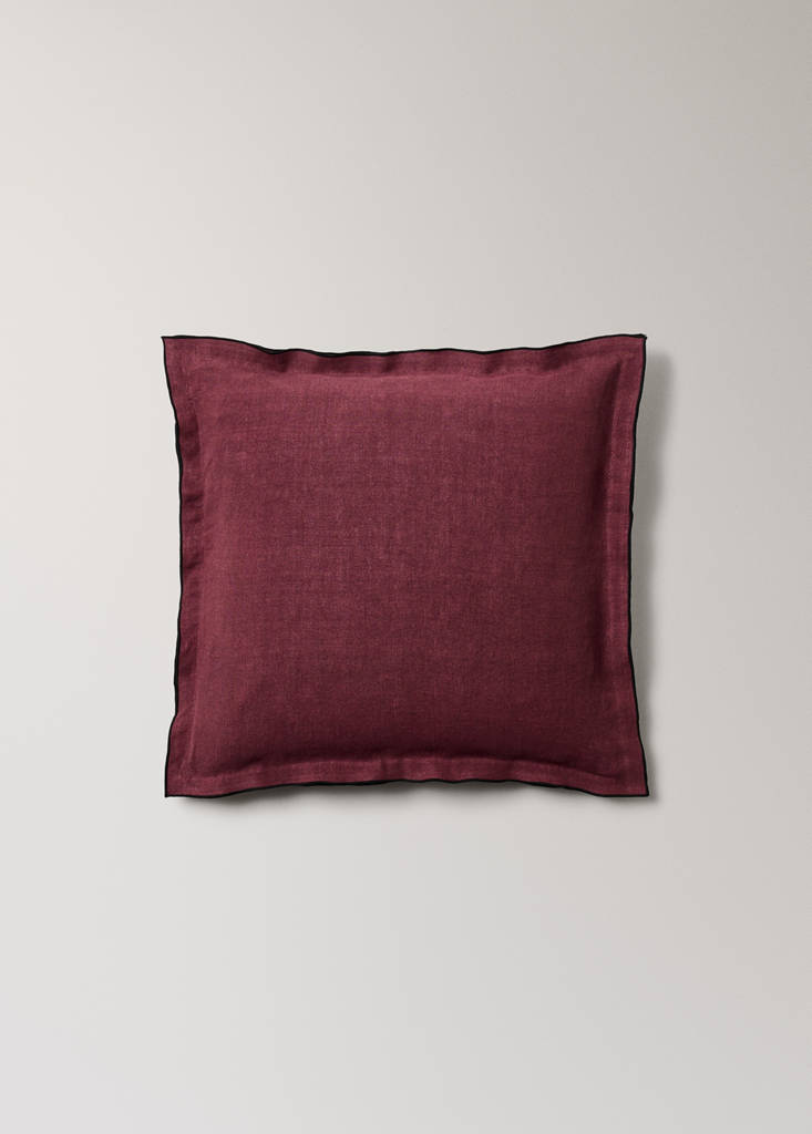 Cushion cover 100% linen 50x50 cm - thumbnail 2