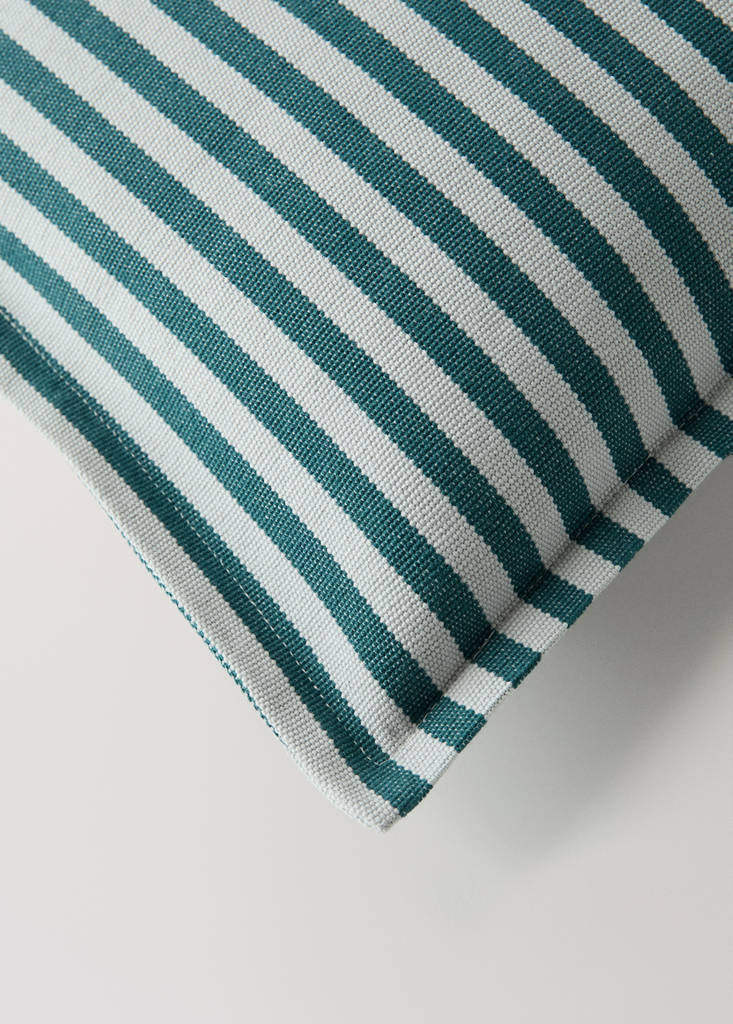 Cotton striped cushion cover 30x50 cm - thumbnail 7