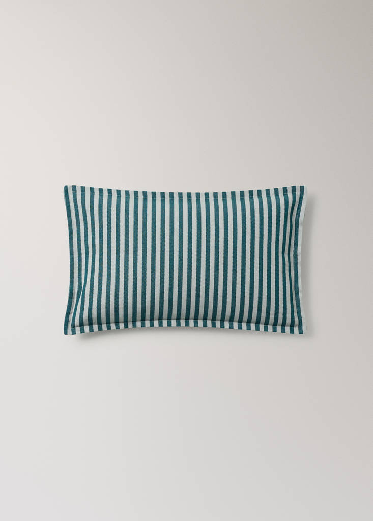 Cotton striped cushion cover 30x50 cm - thumbnail 6