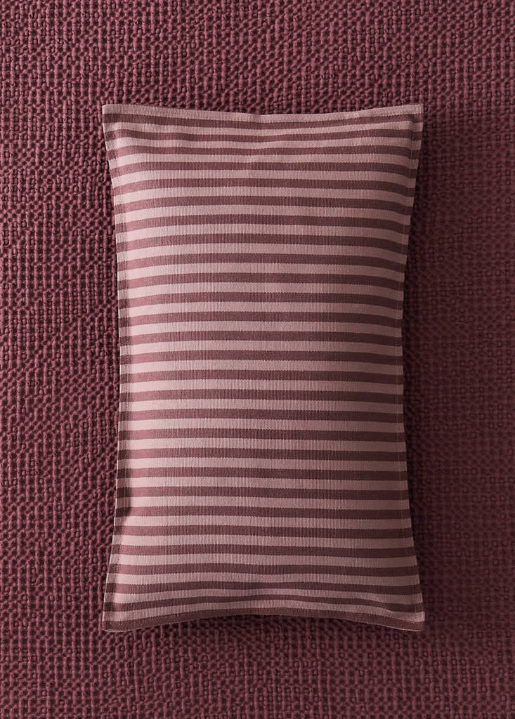 Cotton striped cushion cover 30x50 cm