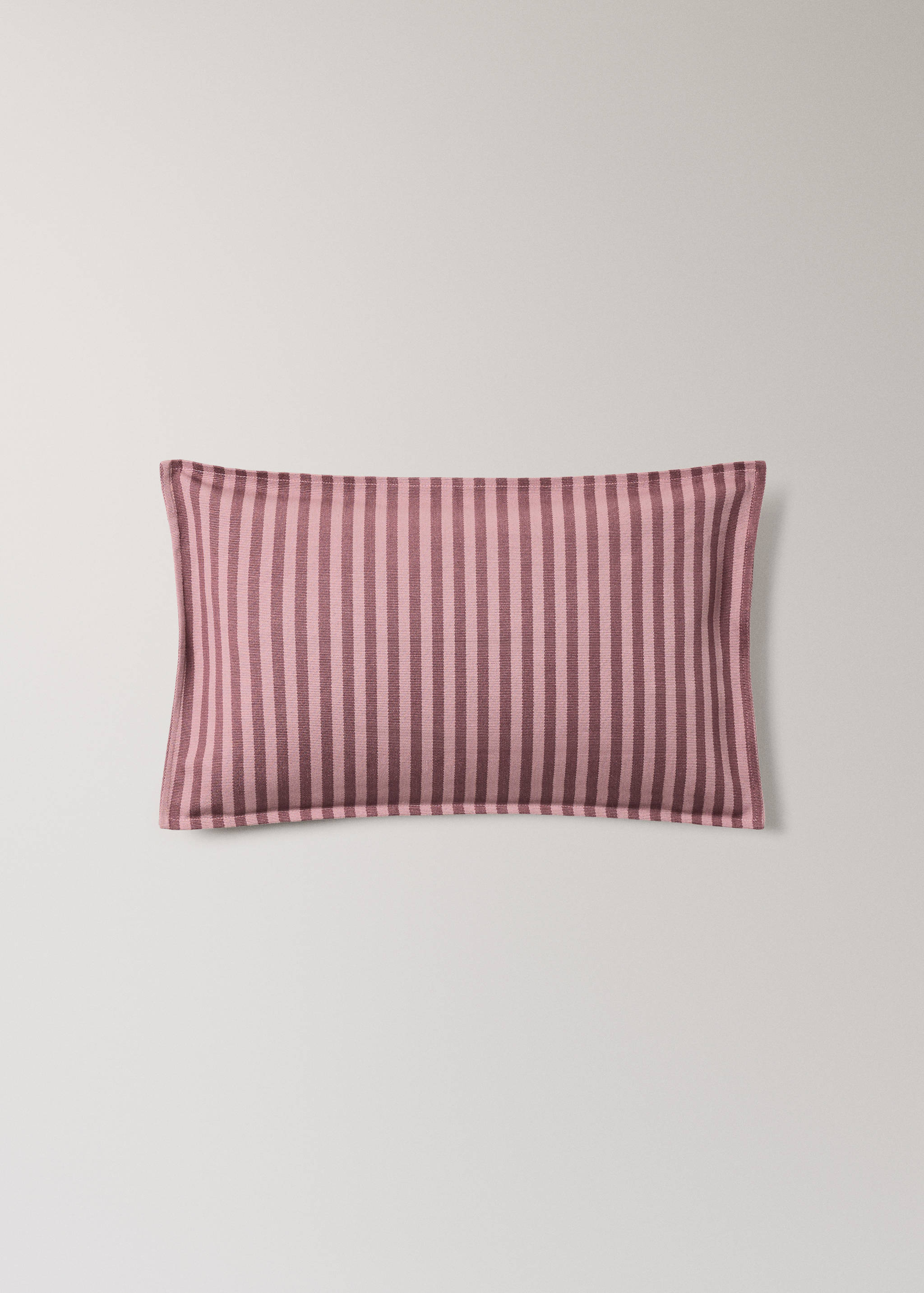 Cotton striped cushion cover, 30 x 50 cm - Article without model