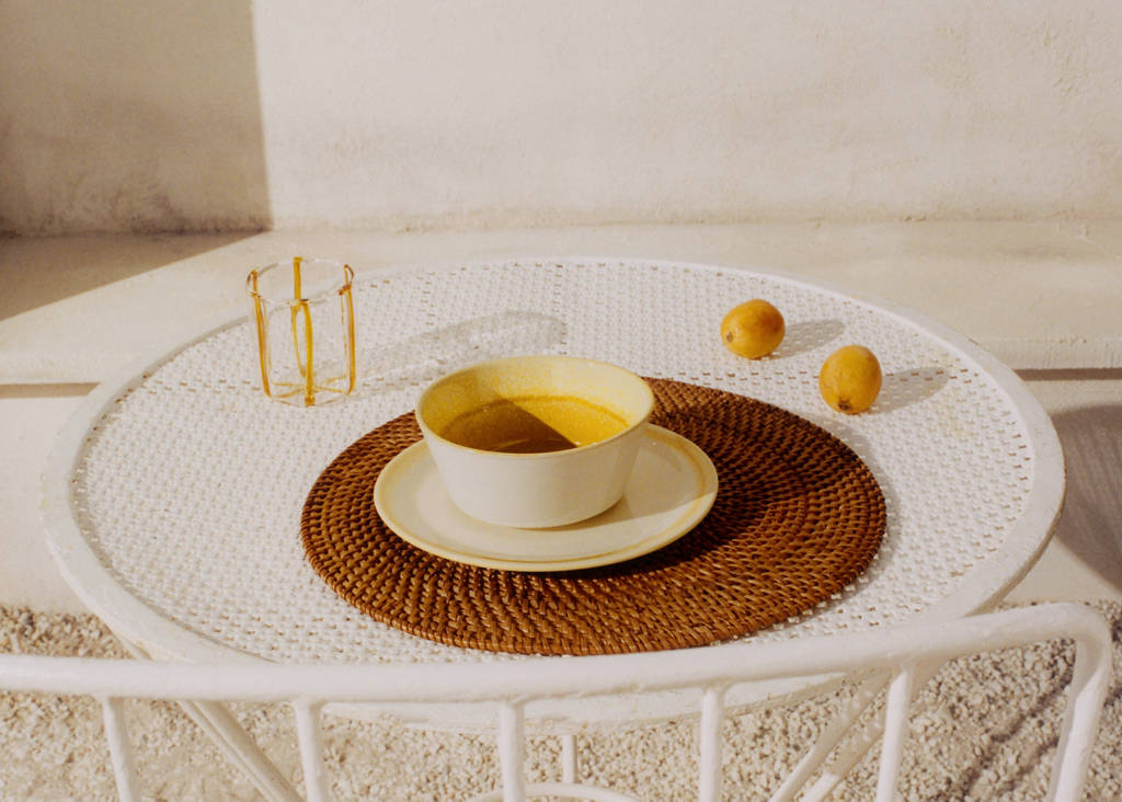 Round rattan placemat - thumbnail 6