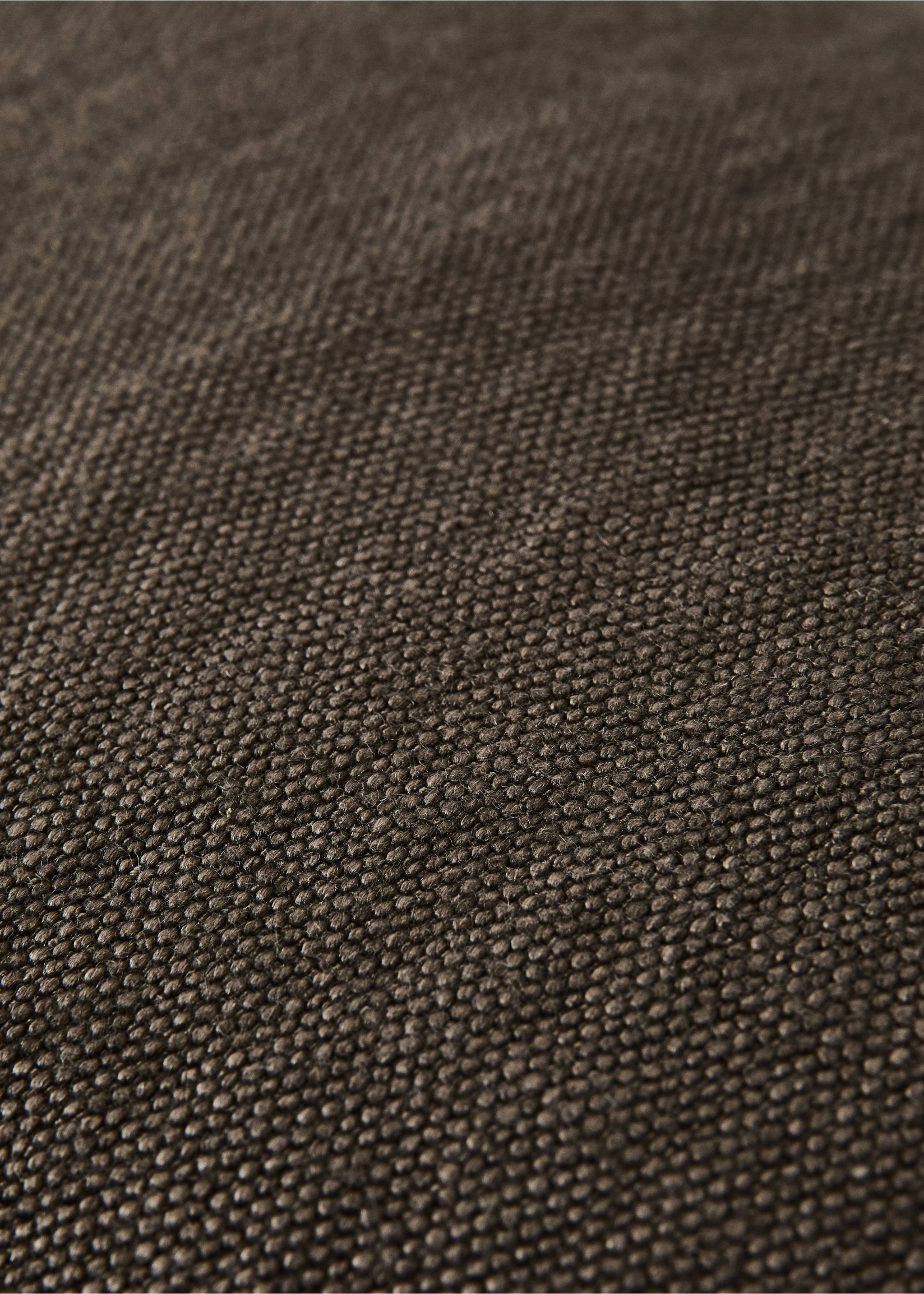 Cushion cover textured 40x60 cm - Details of the article 3, Brown. Ref: 37022568-00.
