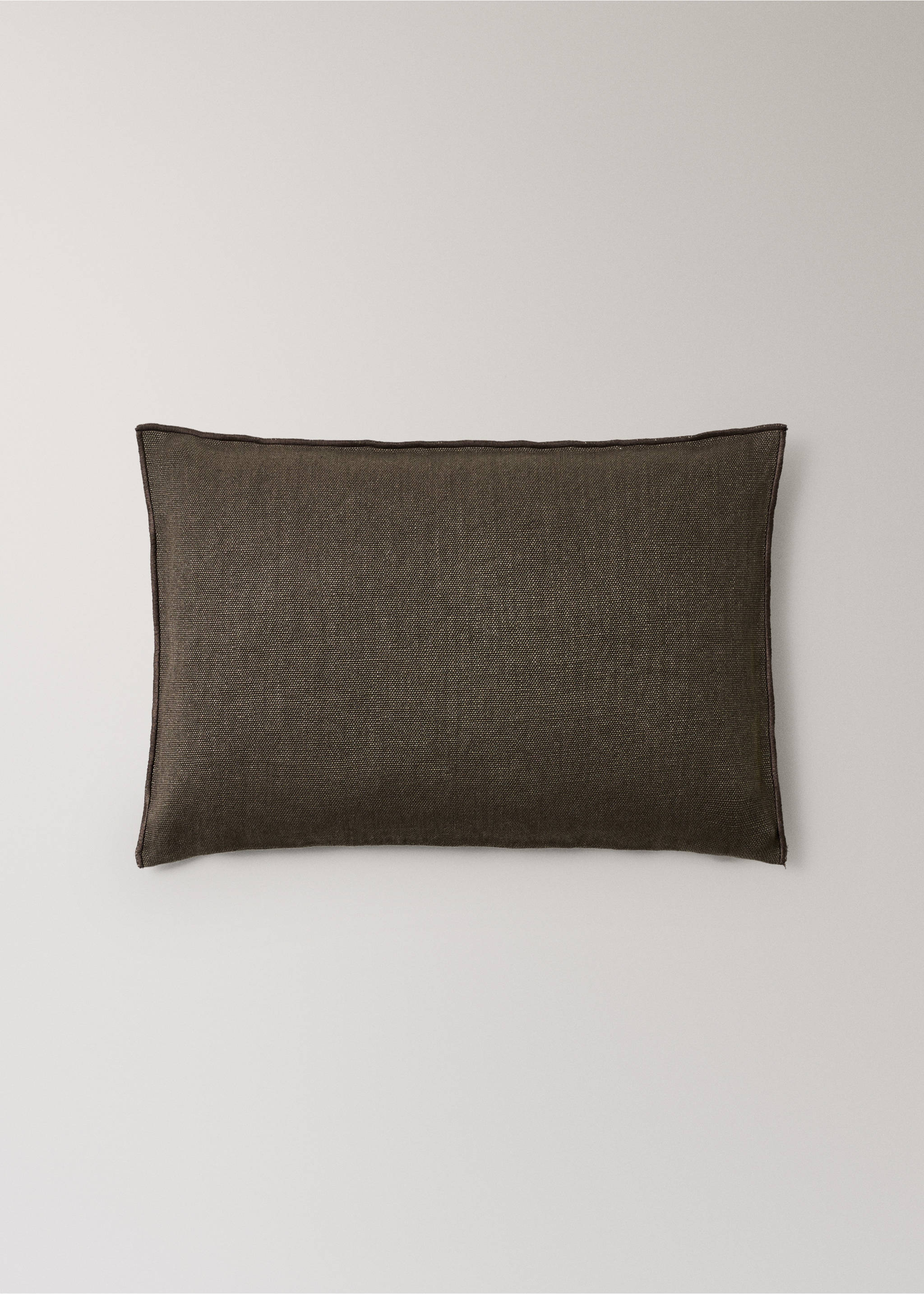 Cushion cover textured 40x60 cm - Article without model, Brown. Ref: 37022568-00.