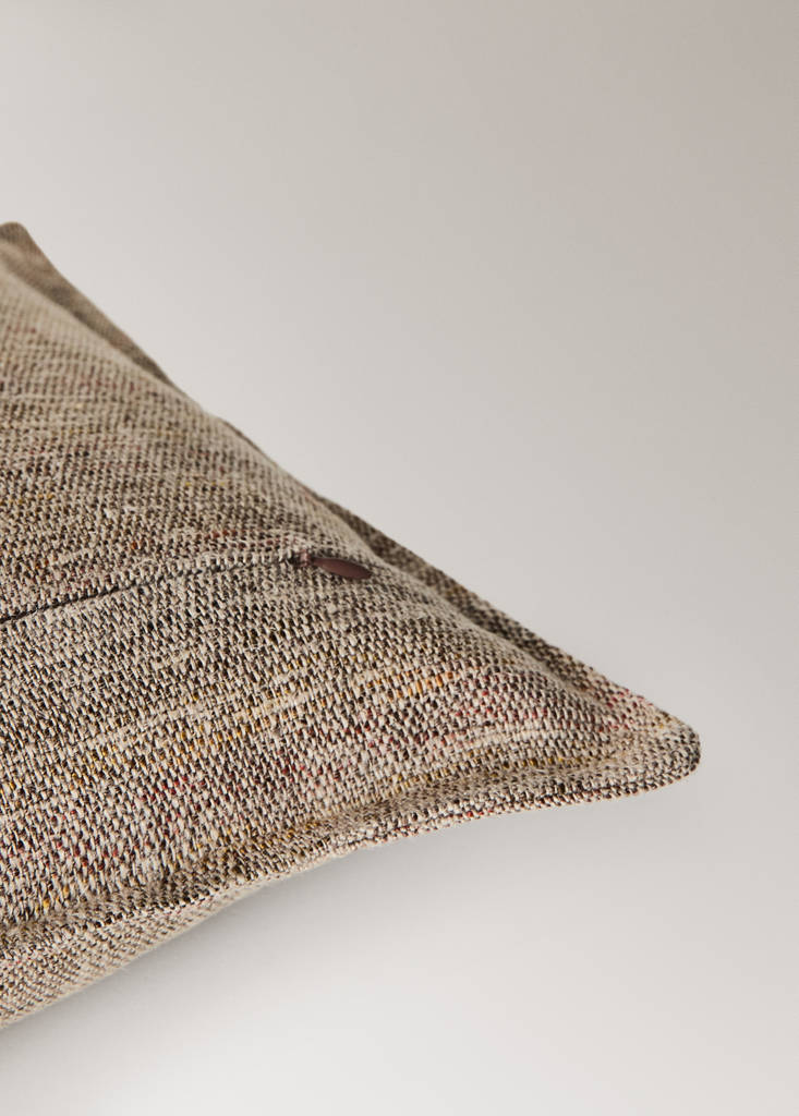 Linen cushion cover 40x60 cm — Russet
