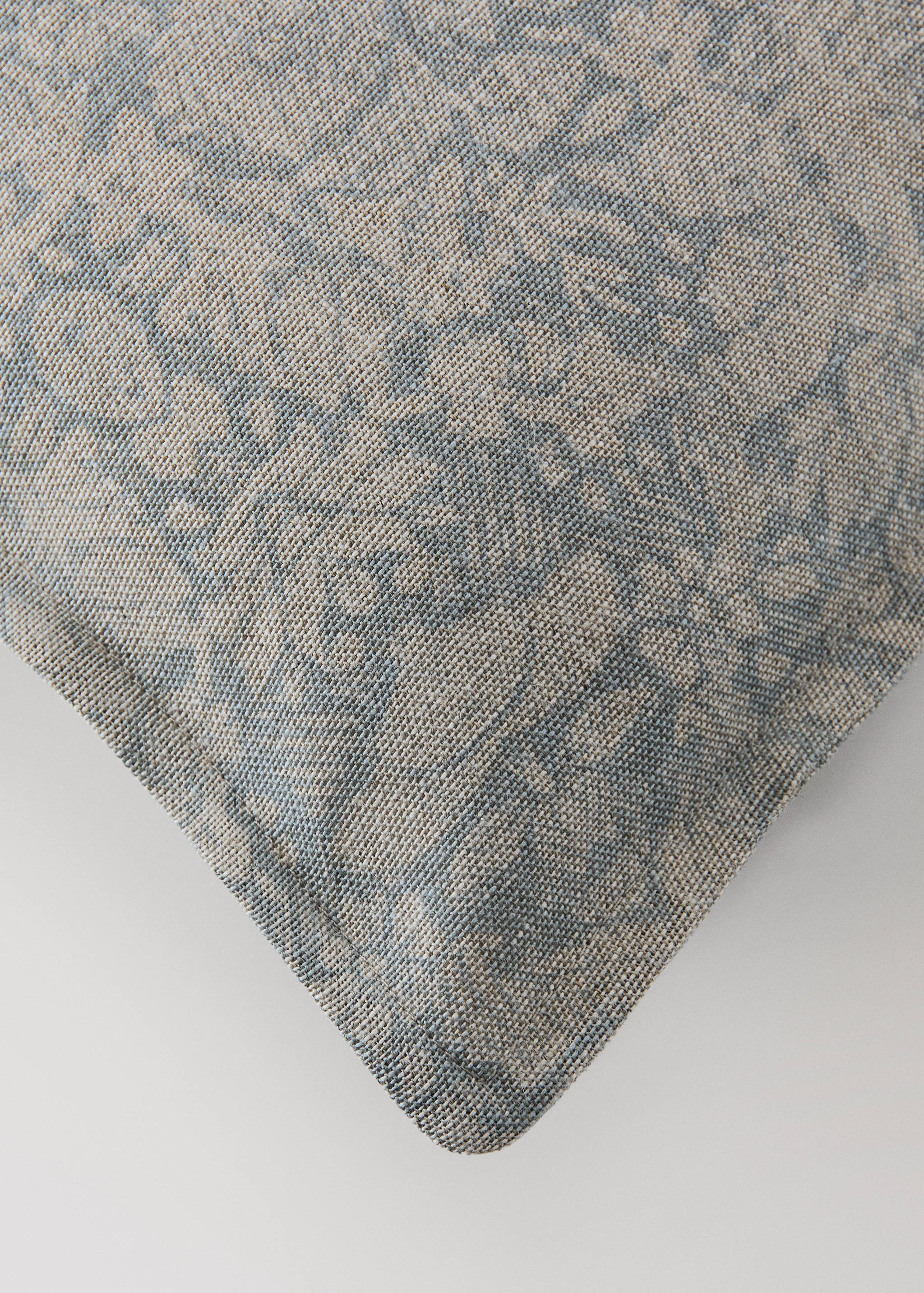 Floral print cushion cover 50x50 cm - Details of the article 1