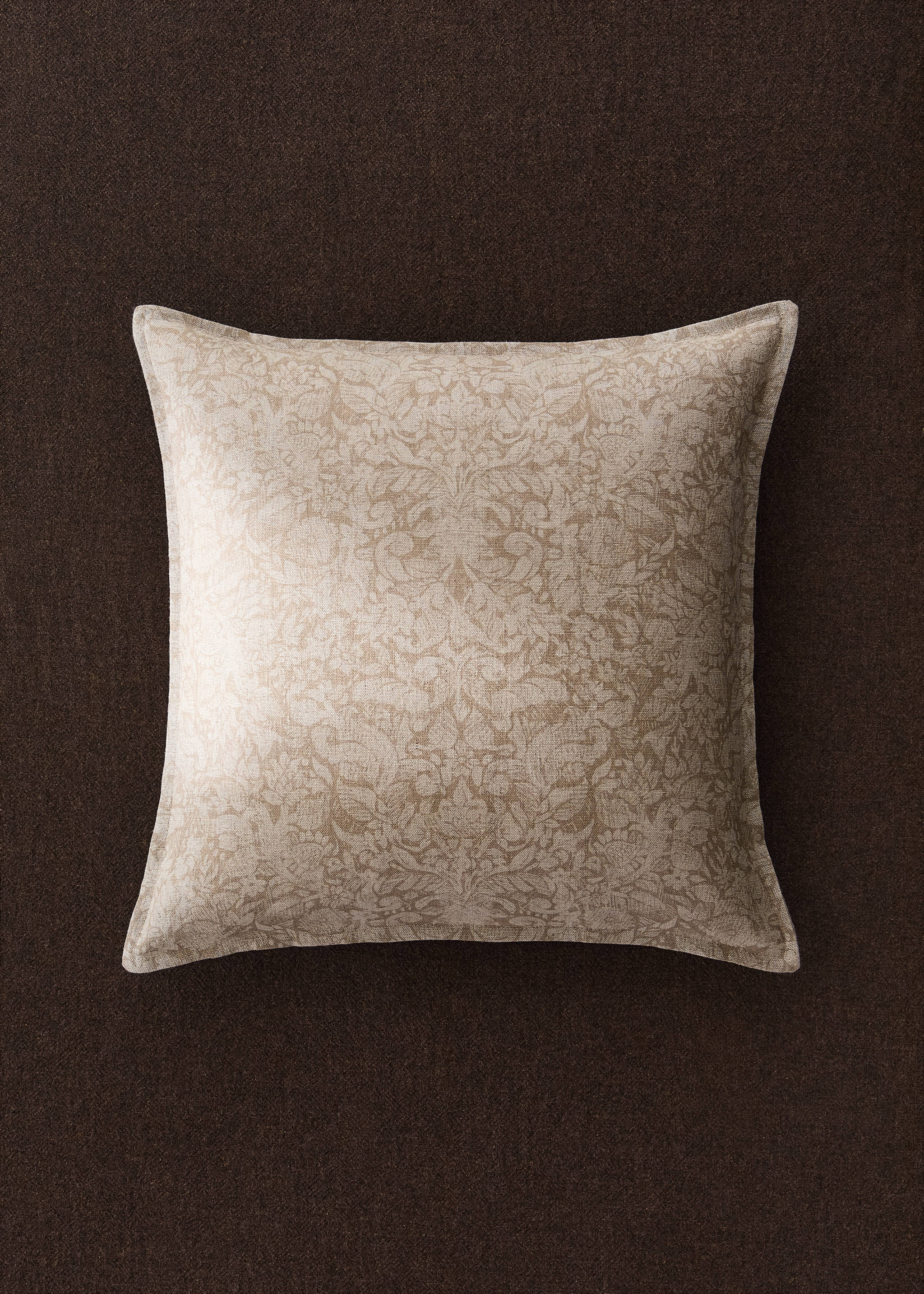 Floral print cushion cover 50x50 cm - General plane