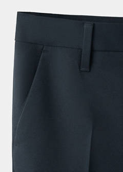 Straight-fit suit trousers — Navy 3