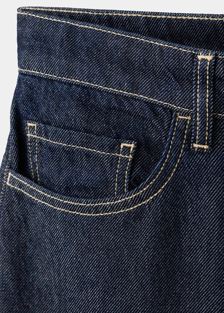 Low-rise wideleg jeans — Open Blue