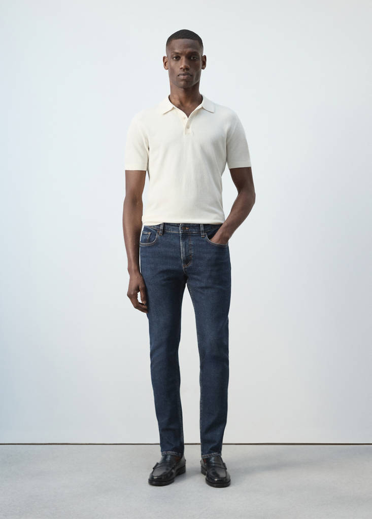 Jan slim-fit jeans — Dark Blue