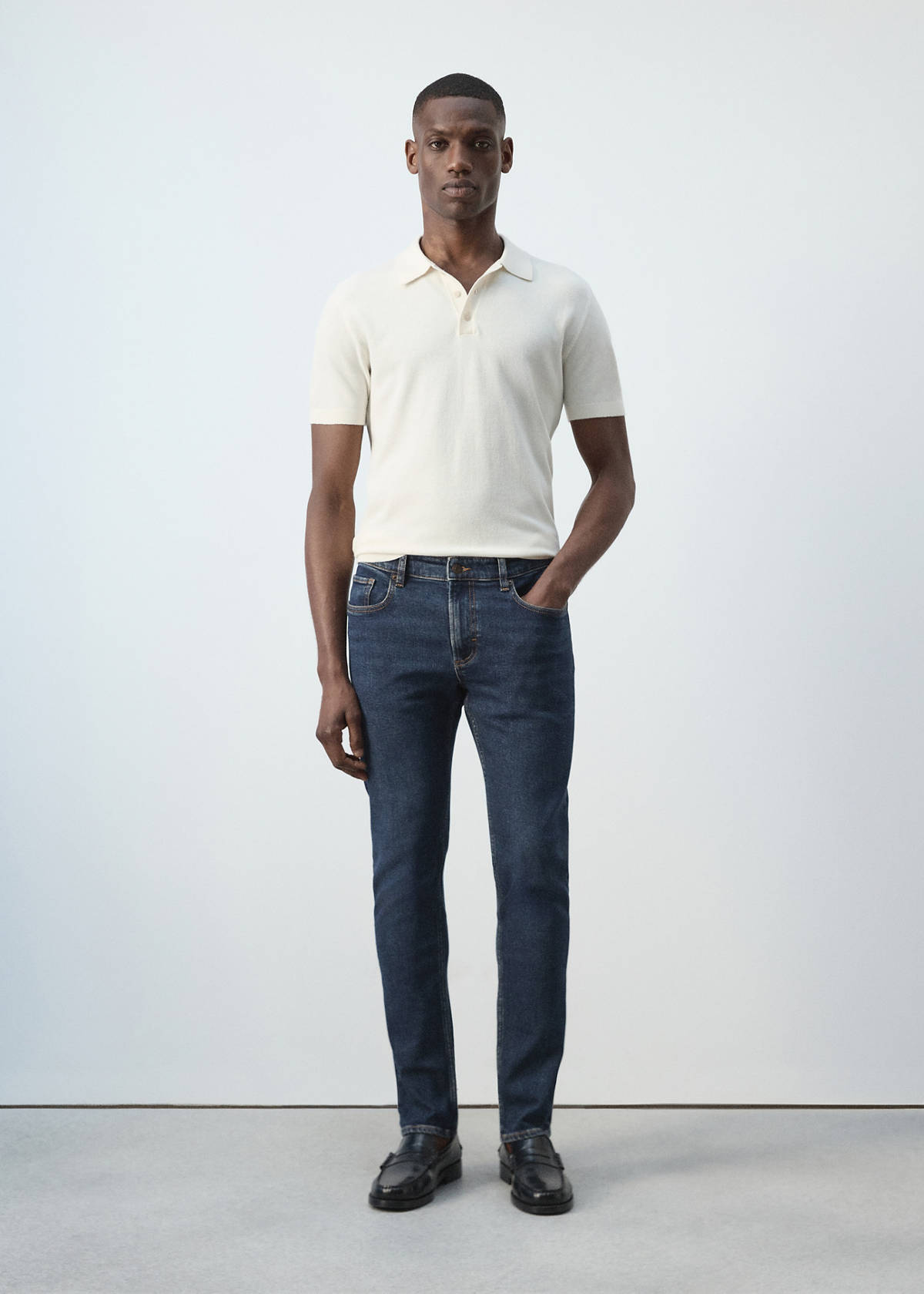 Jan slim-fit jeans — Dark Blue
