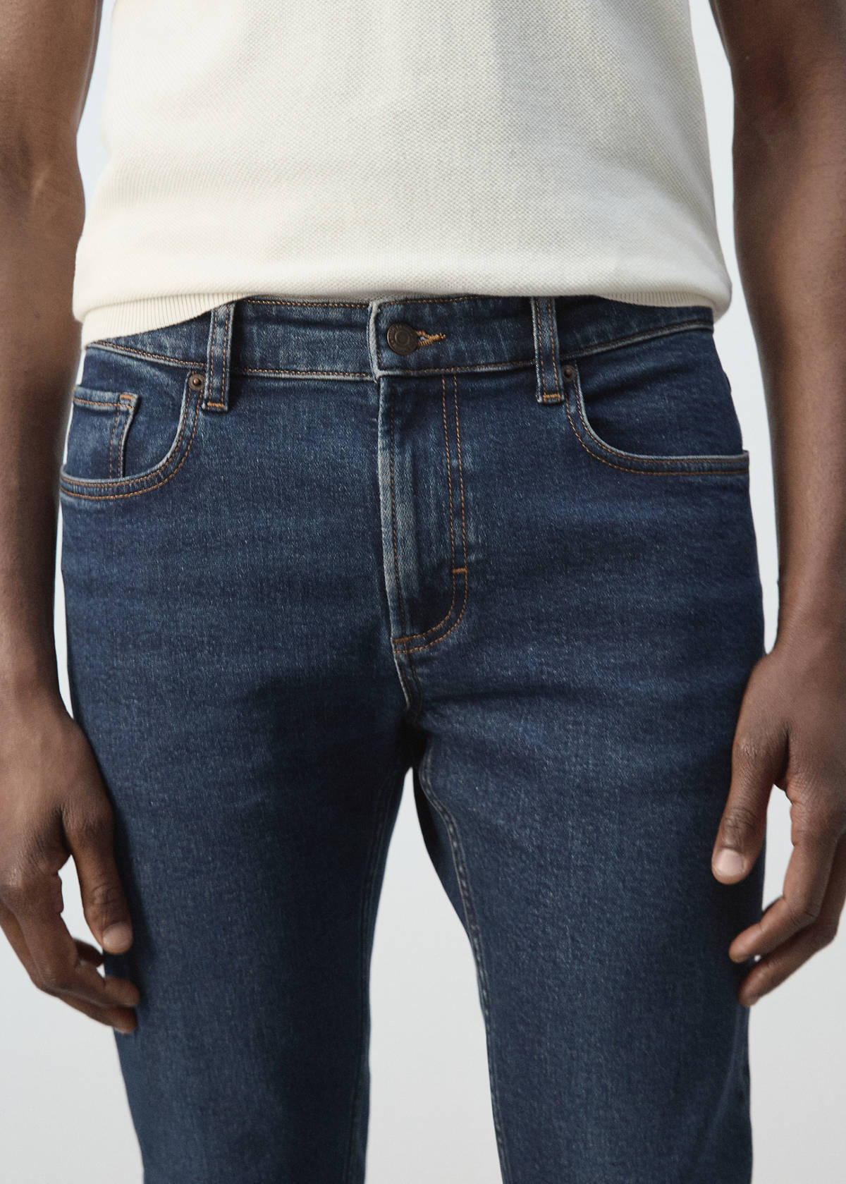 Jan slim-fit jeans — Dark Blue